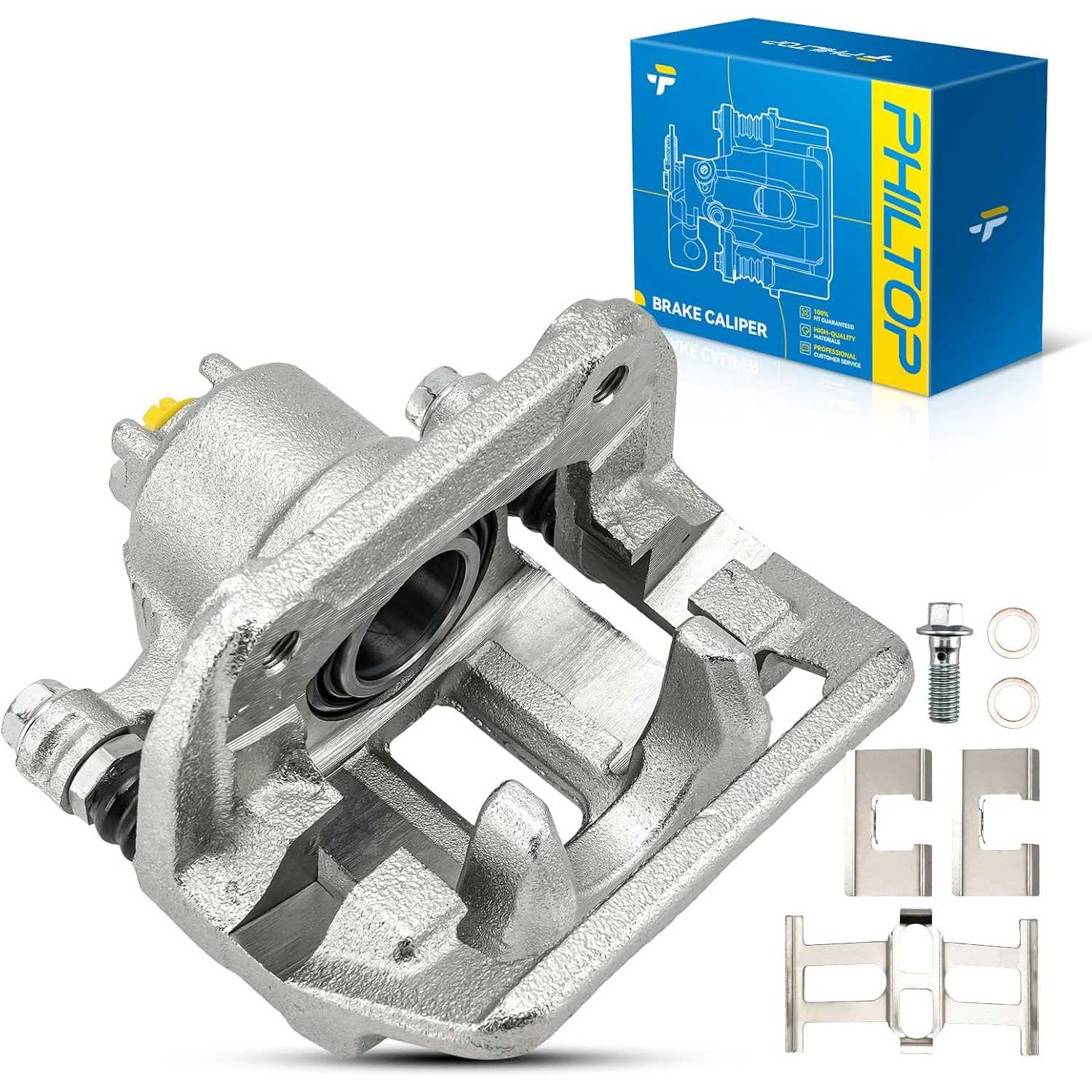2005-2006 Honda CR-V 2.4L | 1 PC Rear Left Brake Caliper w/Bracket w/Hanger | 19B2911 - PHILTOP