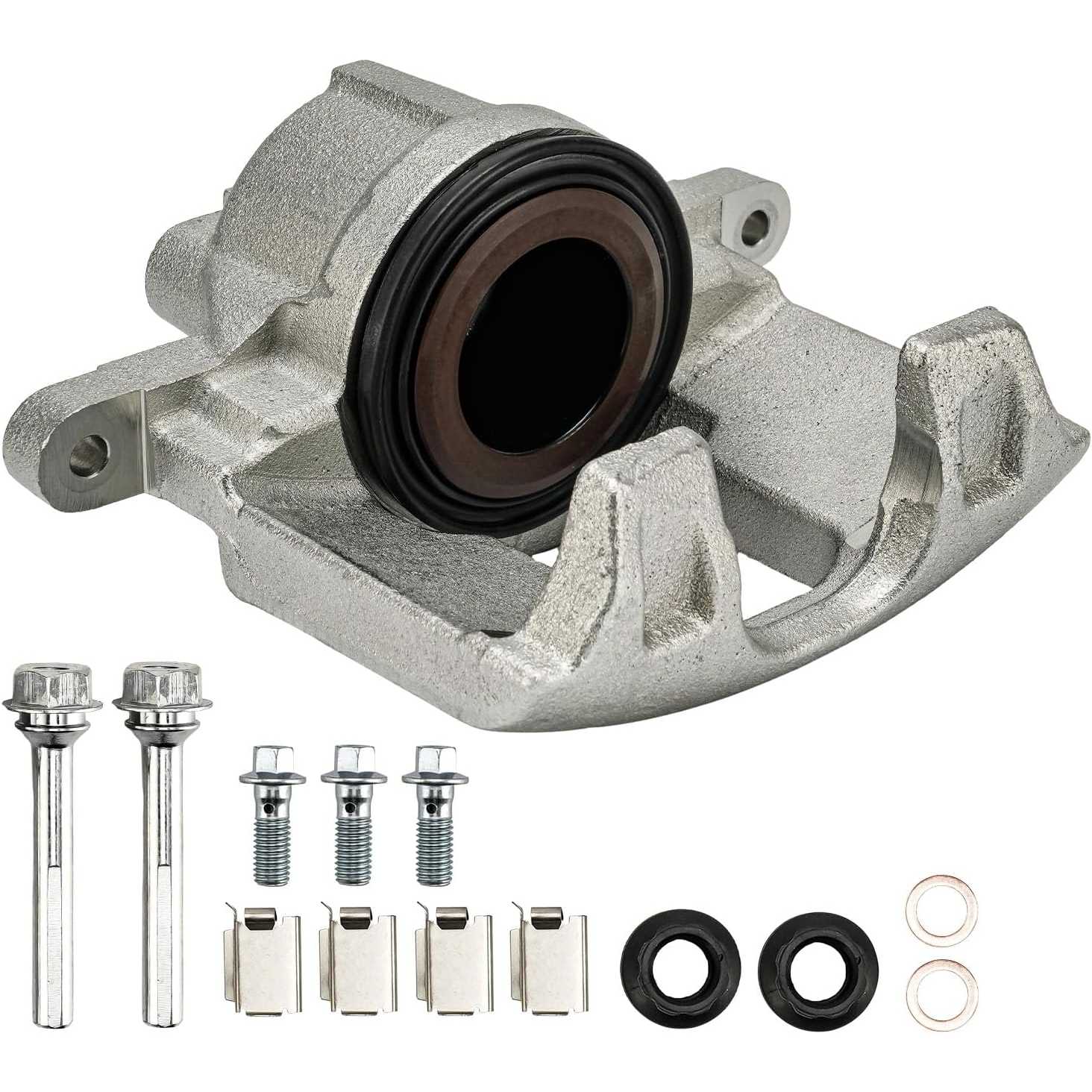 2013-2017 Jeep Wrangler 3.6L | 1 PC Front Right Brake Caliper w/Hanger | 185485 - PHILTOP