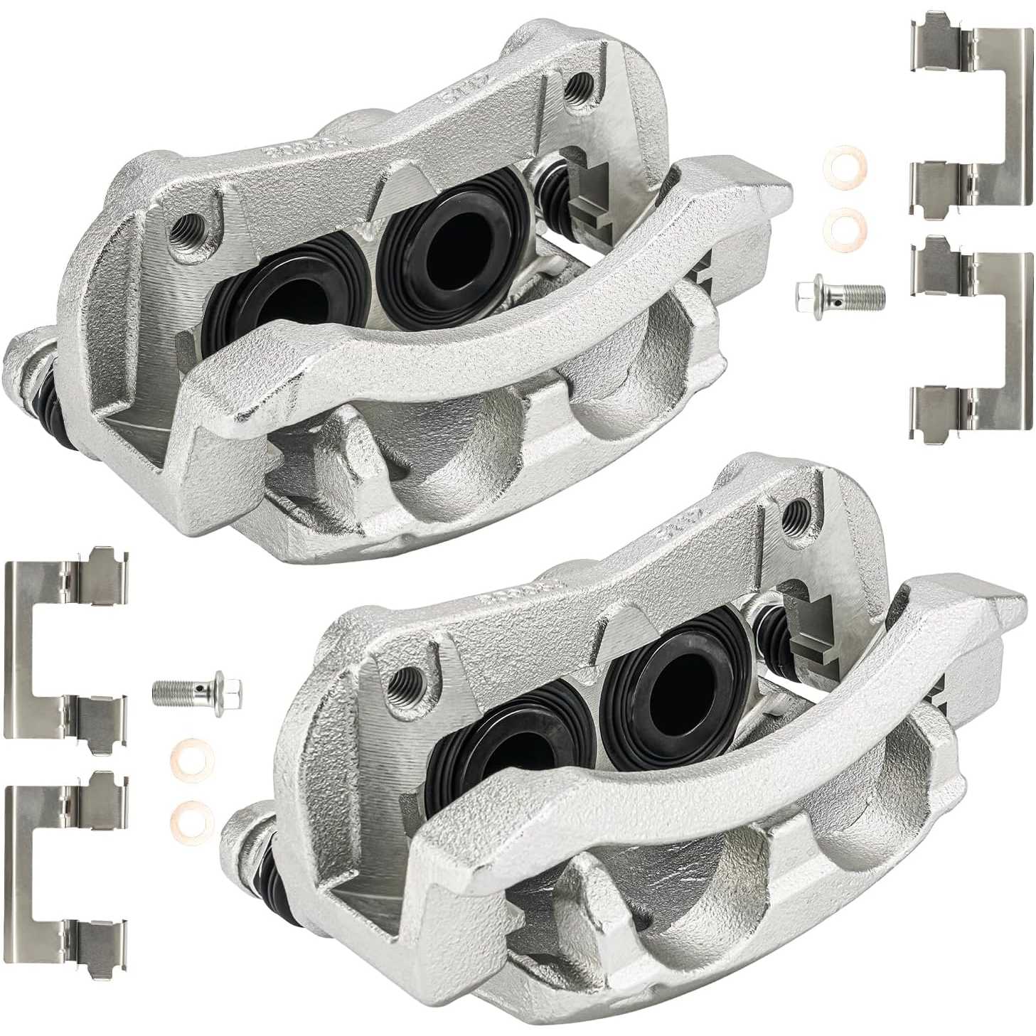 2014-2023 INFINITI QX80 5.6L V8 | 2 PC Brake Caliper w/Hanger | 19B3338 - PHILTOP