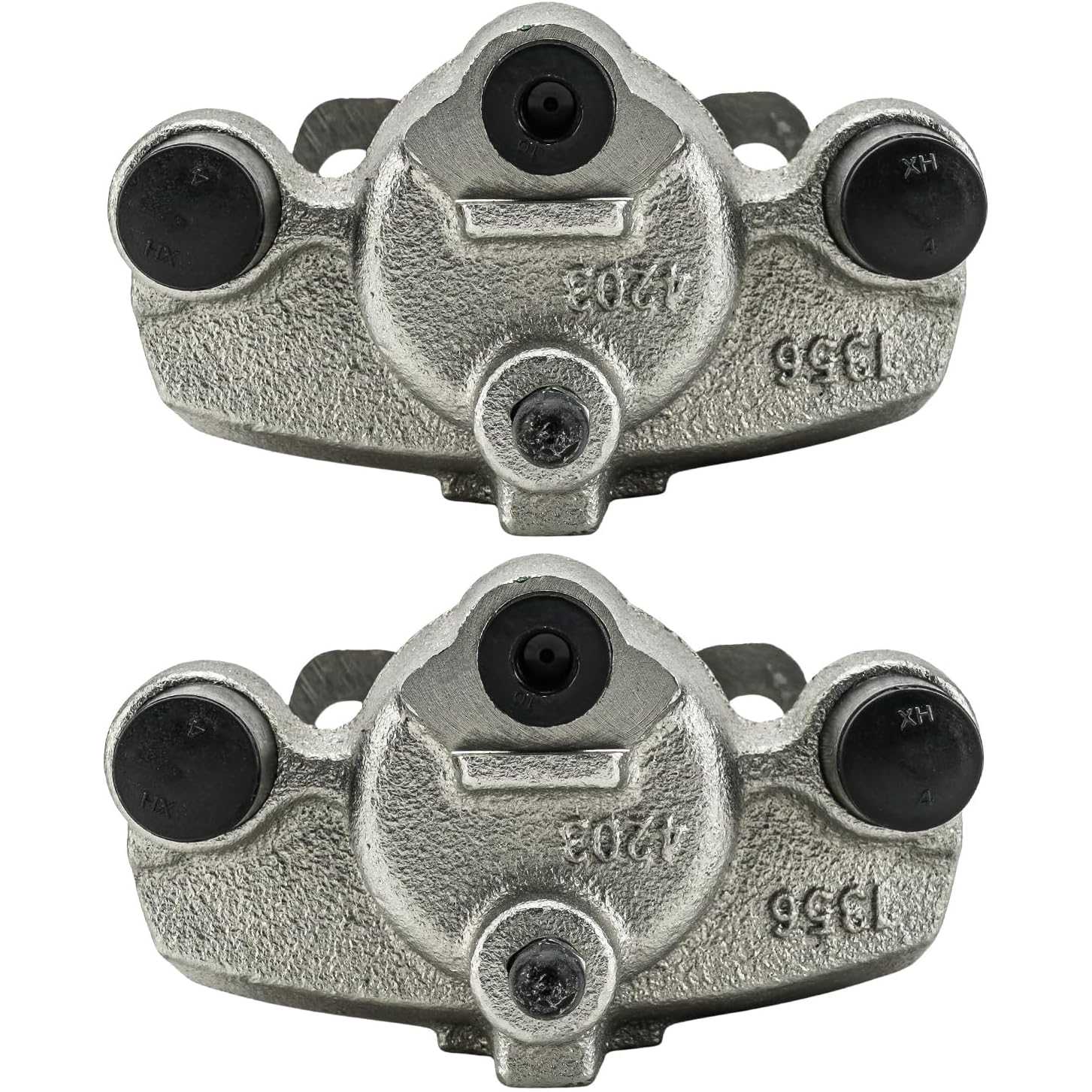 2000-2007 Dodge Grand Caravan 3.8L V6 | 2 PC Rear Brake Caliper w/Hanger | 184774 - PHILTOP