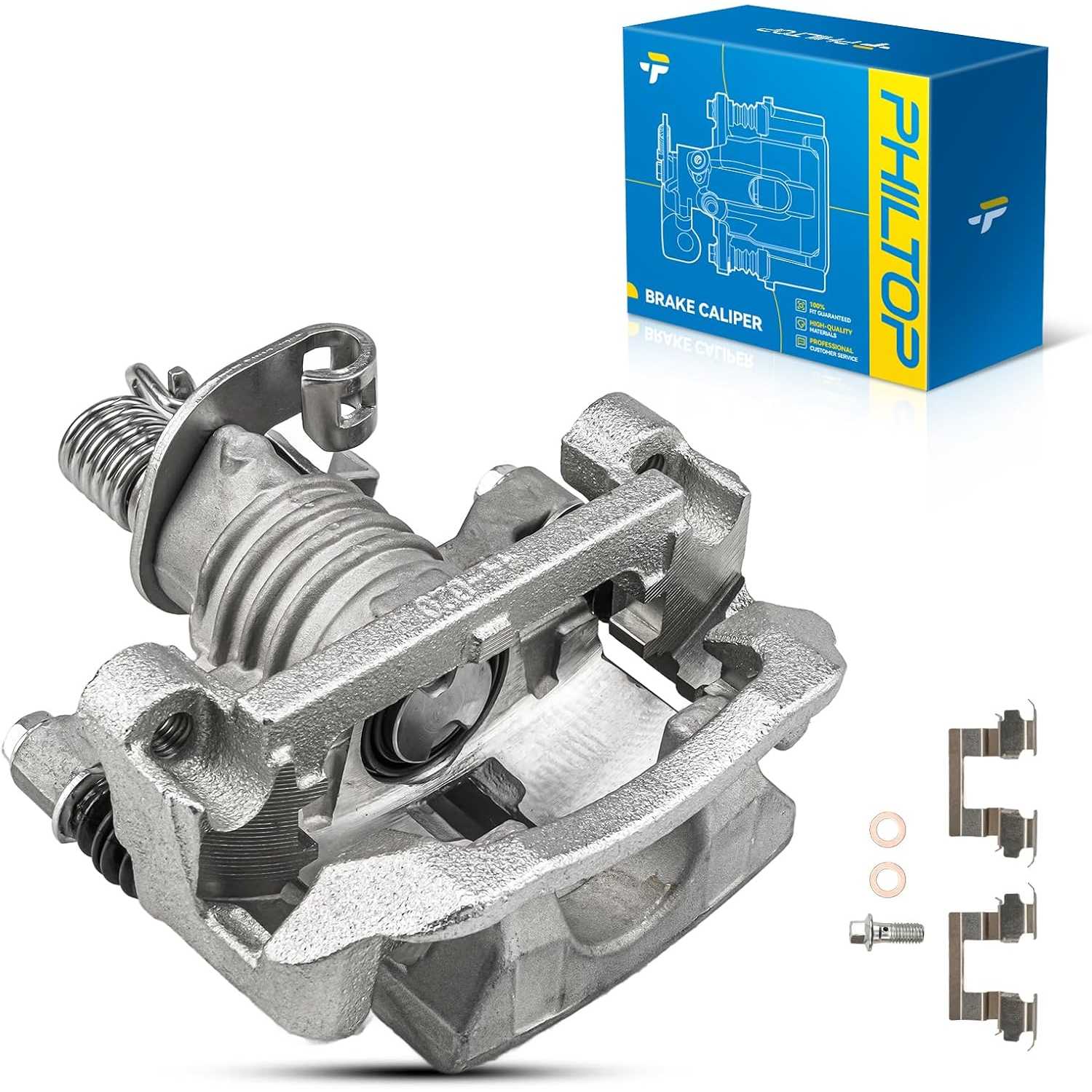 2011-2013 Chevrolet Impala 3.5L | 1 PC Rear Left Brake Caliper w/Hanger | 18B5010 - PHILTOP