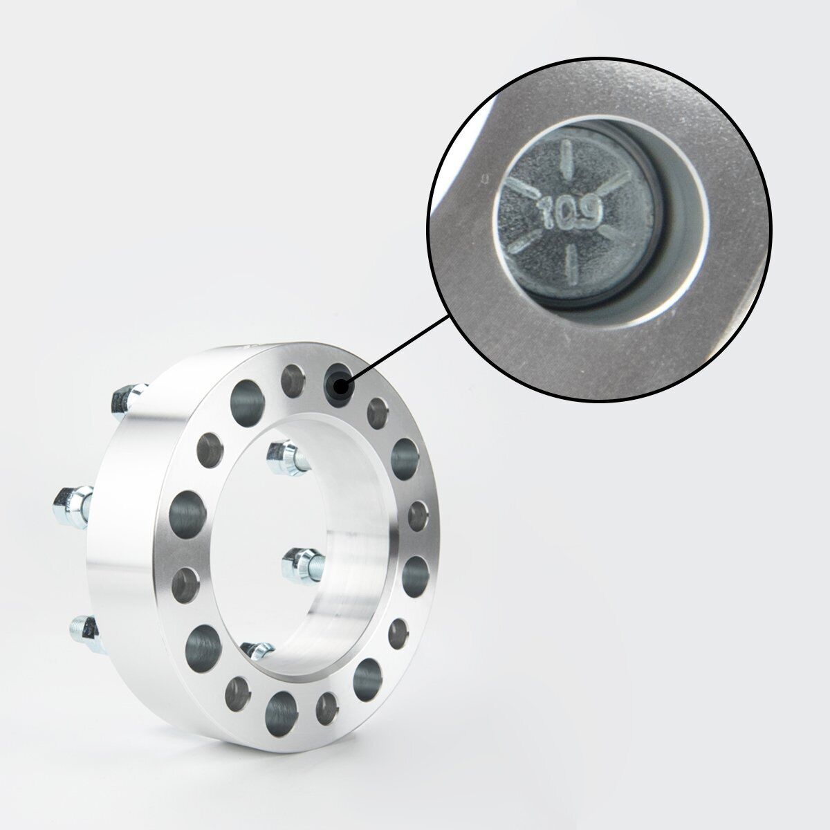 KYX® 2" 8x6.5" Wheel Spacers 126.15mm 9/16"x18 4PCS for 1999 Dodge Ram 2500 4