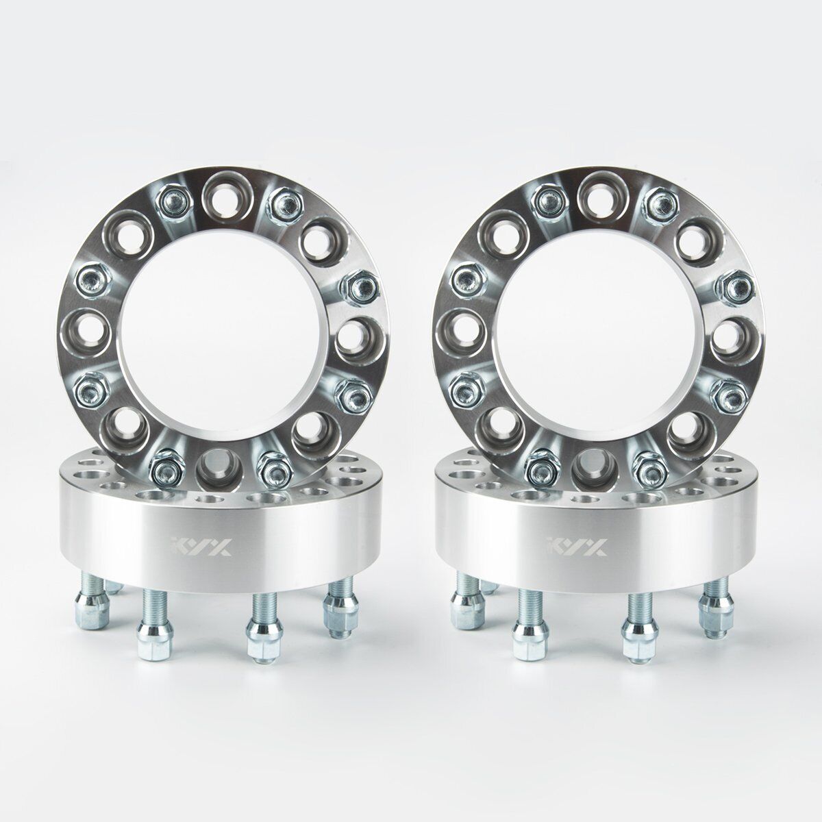 KYX® 2" 8x6.5" Wheel Spacers 126.15mm 9/16"x18 4PCS for 1999 Dodge Ram 2500 1