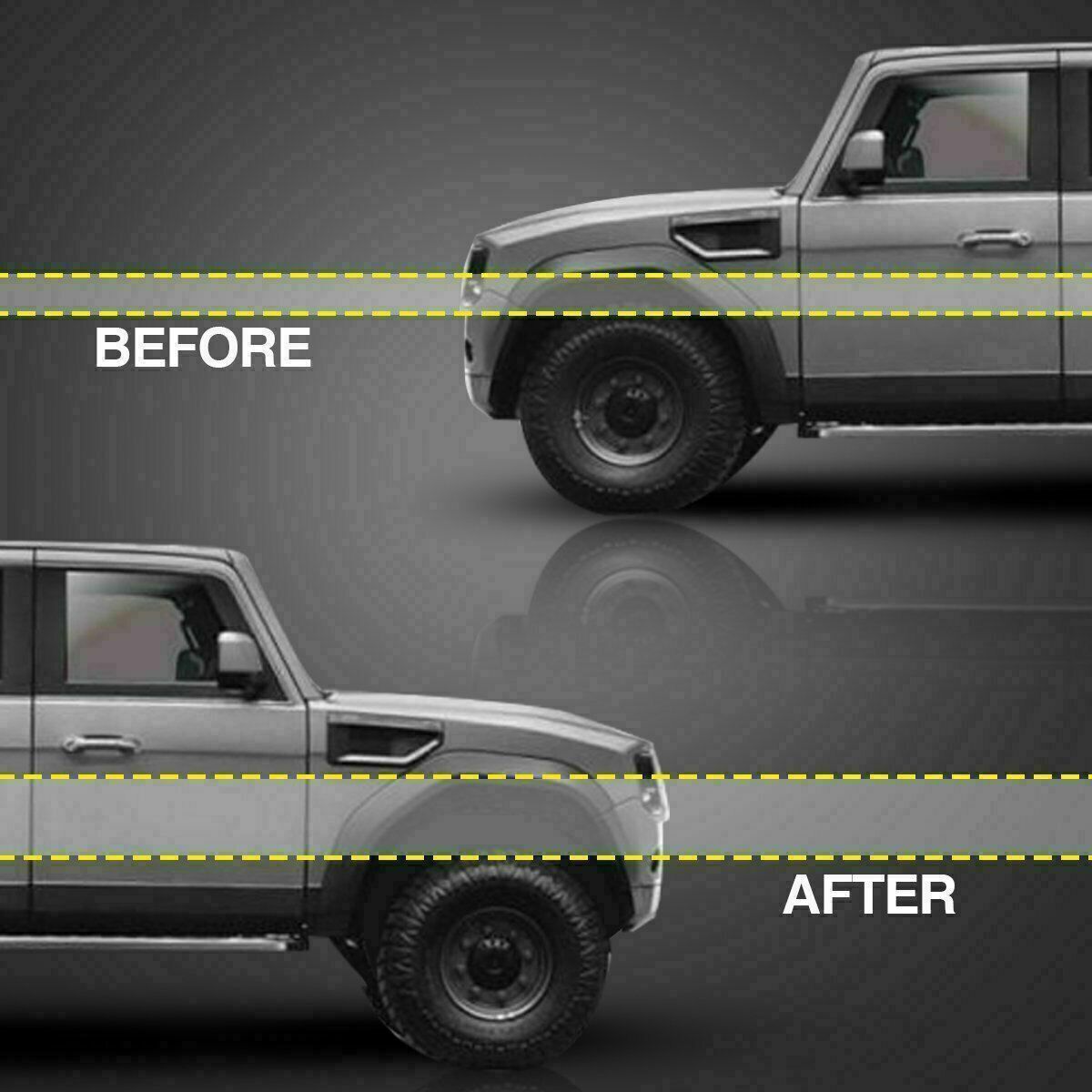 KYX® 2006-2019 Ram 1500 4WD 2.5" Front Leveling Kit 5