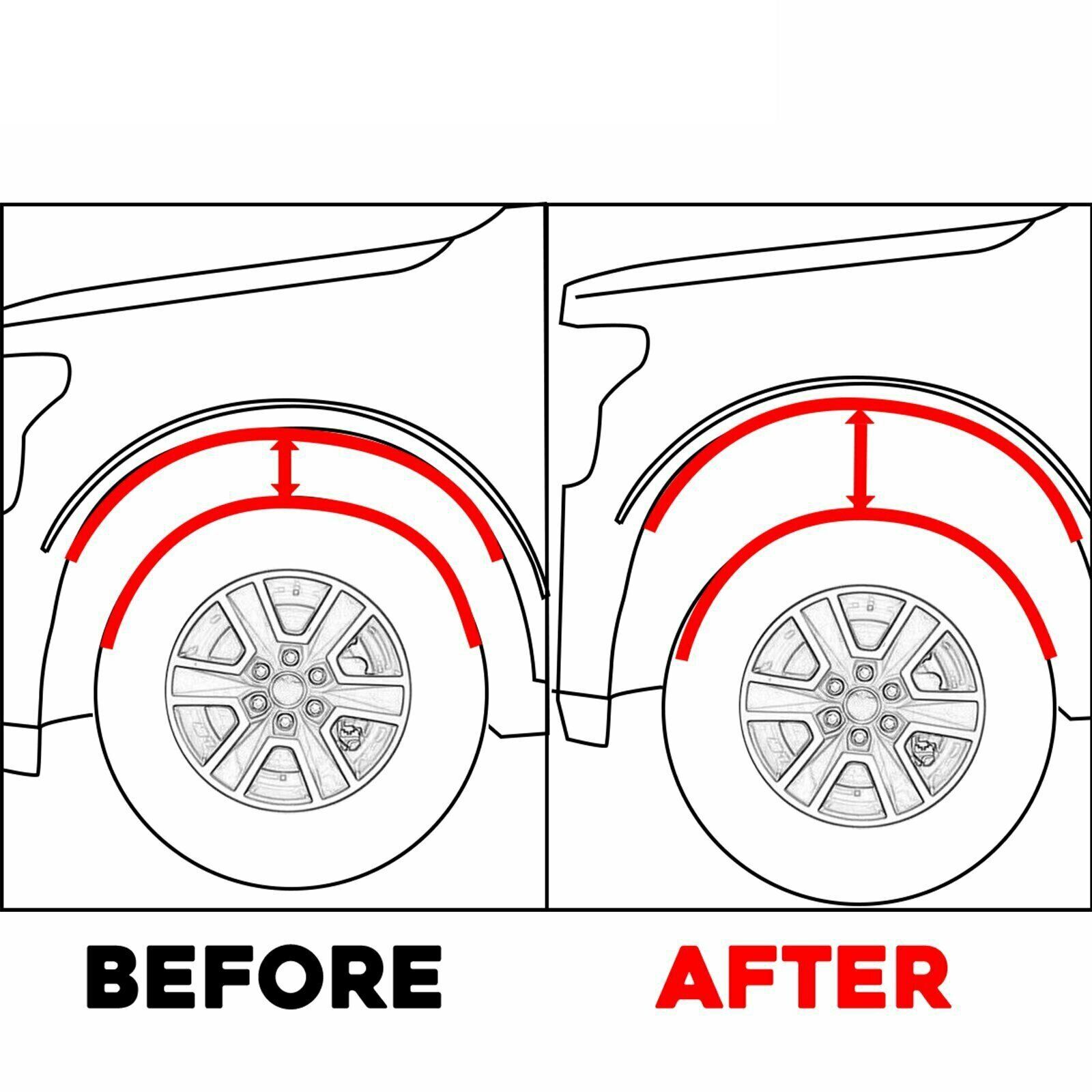 Suncent® 2007-2020 Silverado 1500 3" Front Leveling Lift Kit 6