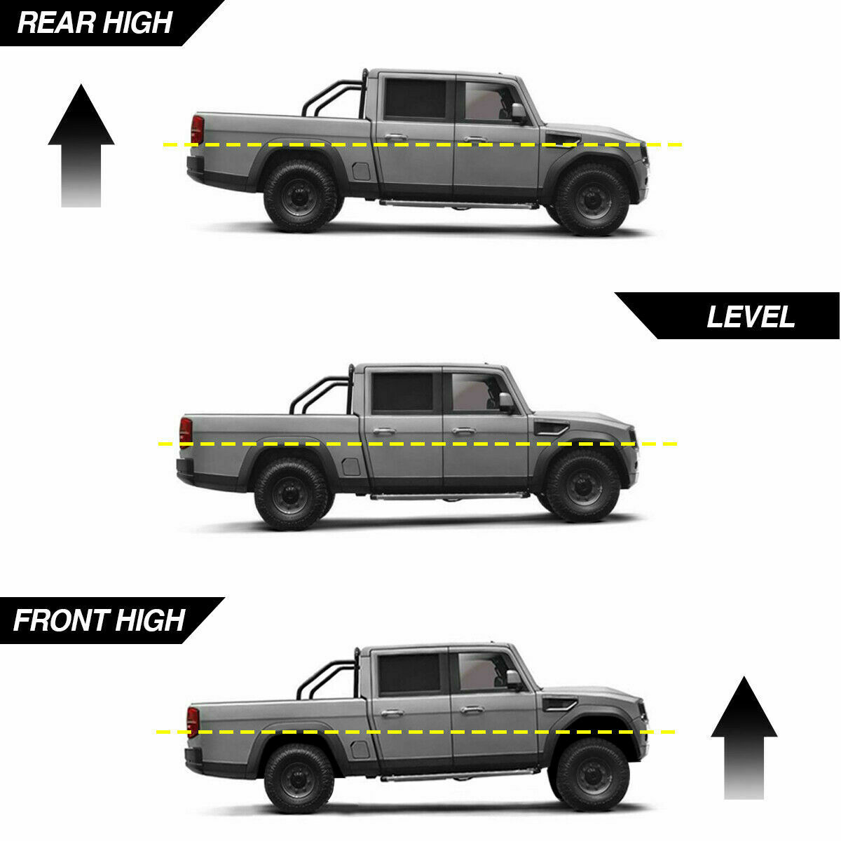 Suncent® 1999-2006 Silverado/Sierra 1500 2WD 3" Front Leveling Lift Kit 7