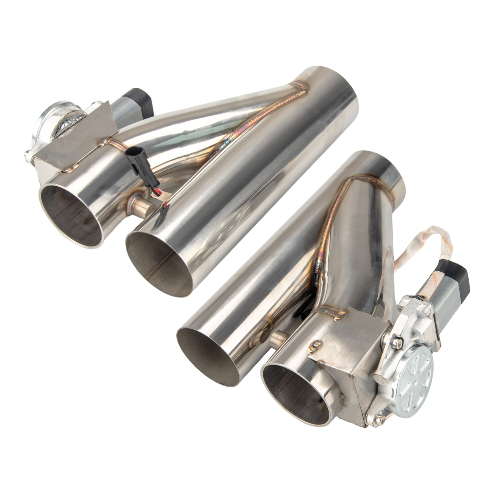 3 Inch Dual Electric Exhaust Cutout Kit with Remote Control | KAX® 3