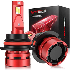 best 9004 LED Headlight Bulb - Torchbeam T2 9004/HB1 White LED Headlight Bulb 2 Pcs