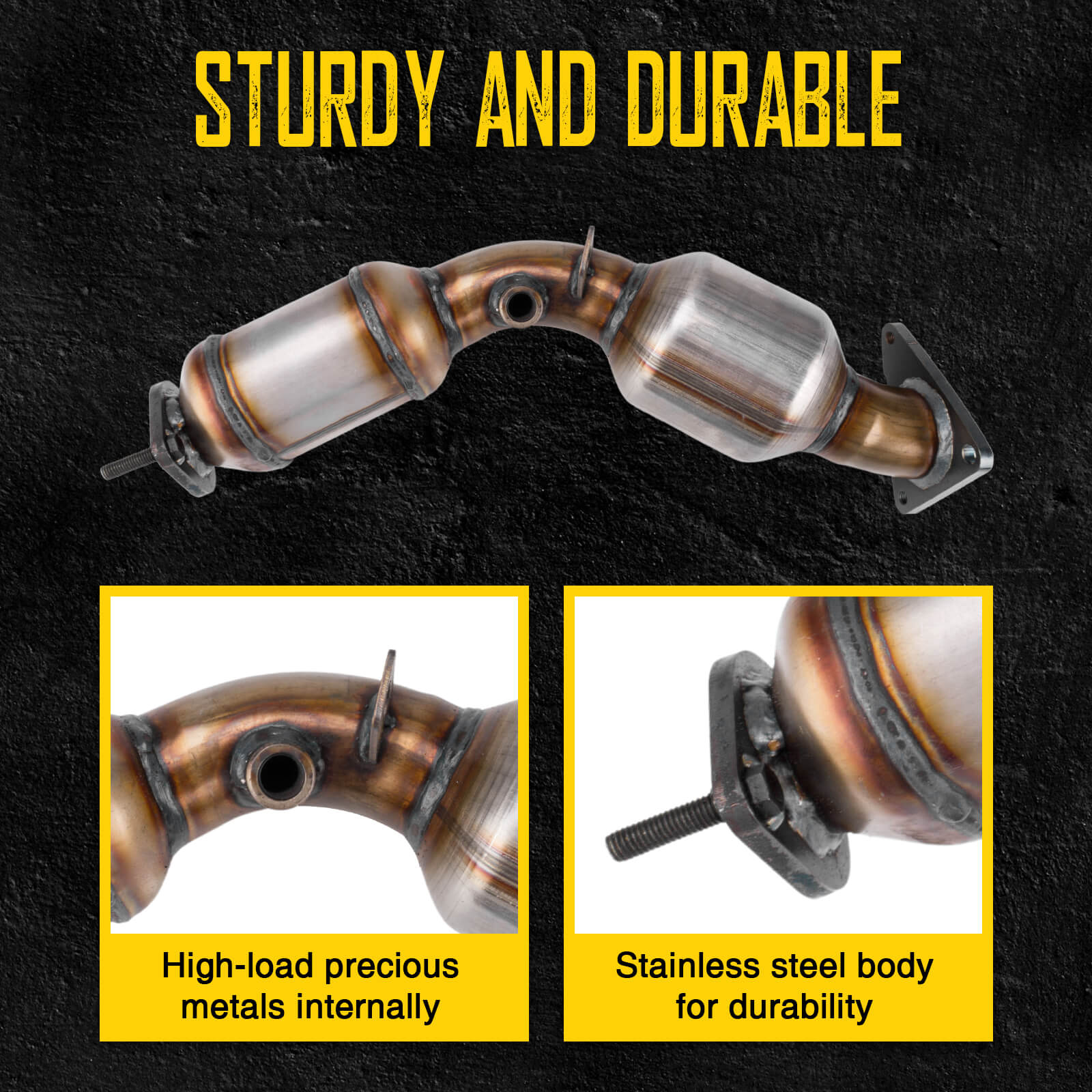 Suncent® 2003-2007 Infiniti G35/Nissan 350Z 3.5L RWD Catalytic Converter 2Pcs (EPA Compliant) 3