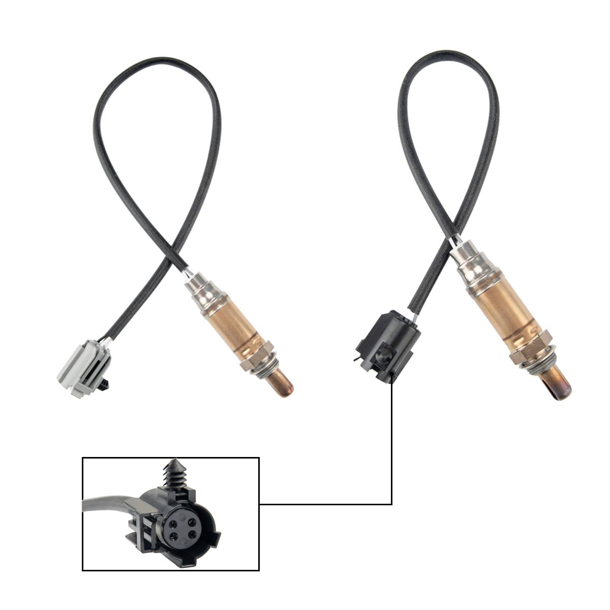 ZonCar® 1996-1999 Jeep Cherokee Oxygen Sensor 2Pcs 234-4078 2