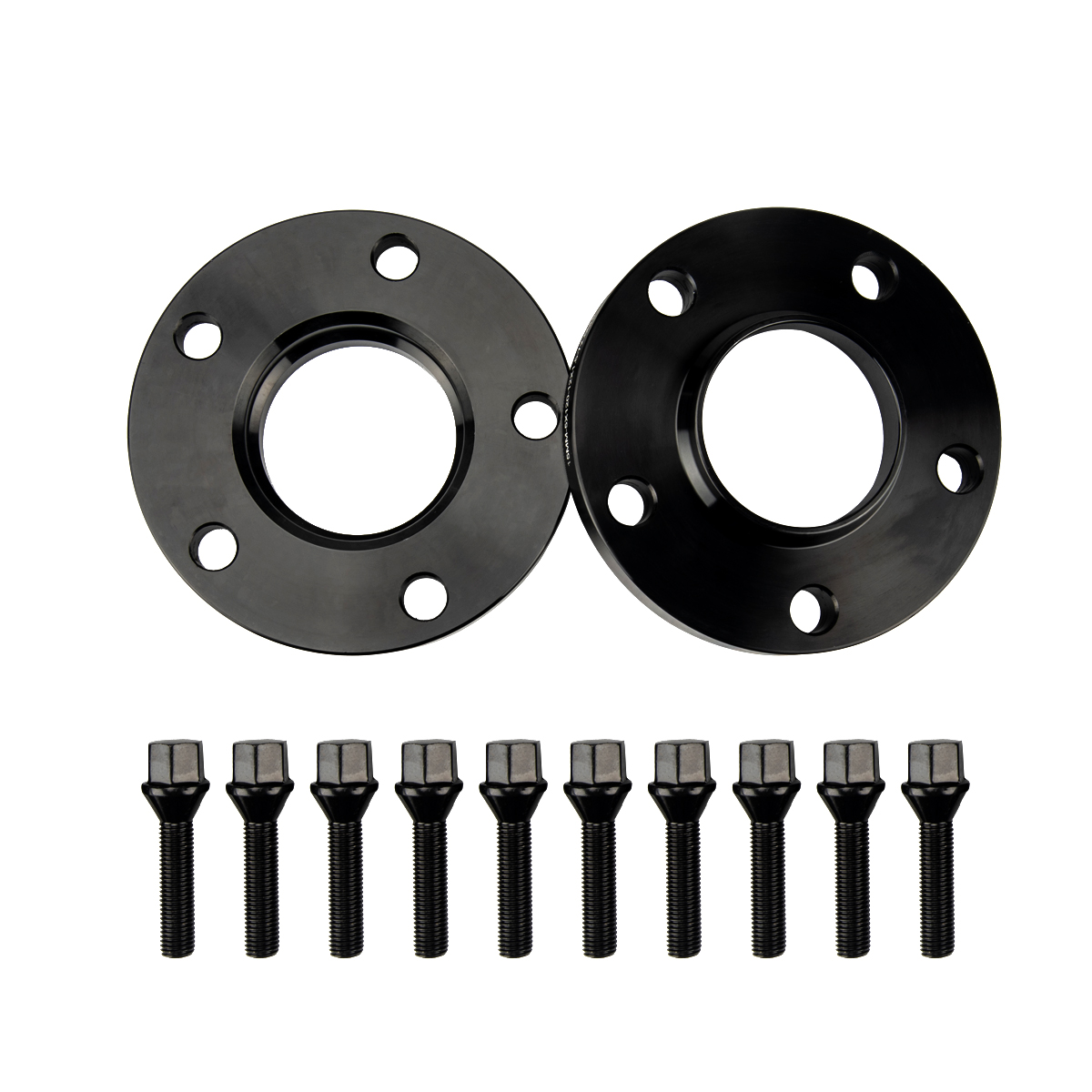 Suncent® 5x120mm Wheel Spacers Hub Centric 15mm+20mm 72.56mm M12x1.5 4Pcs 0