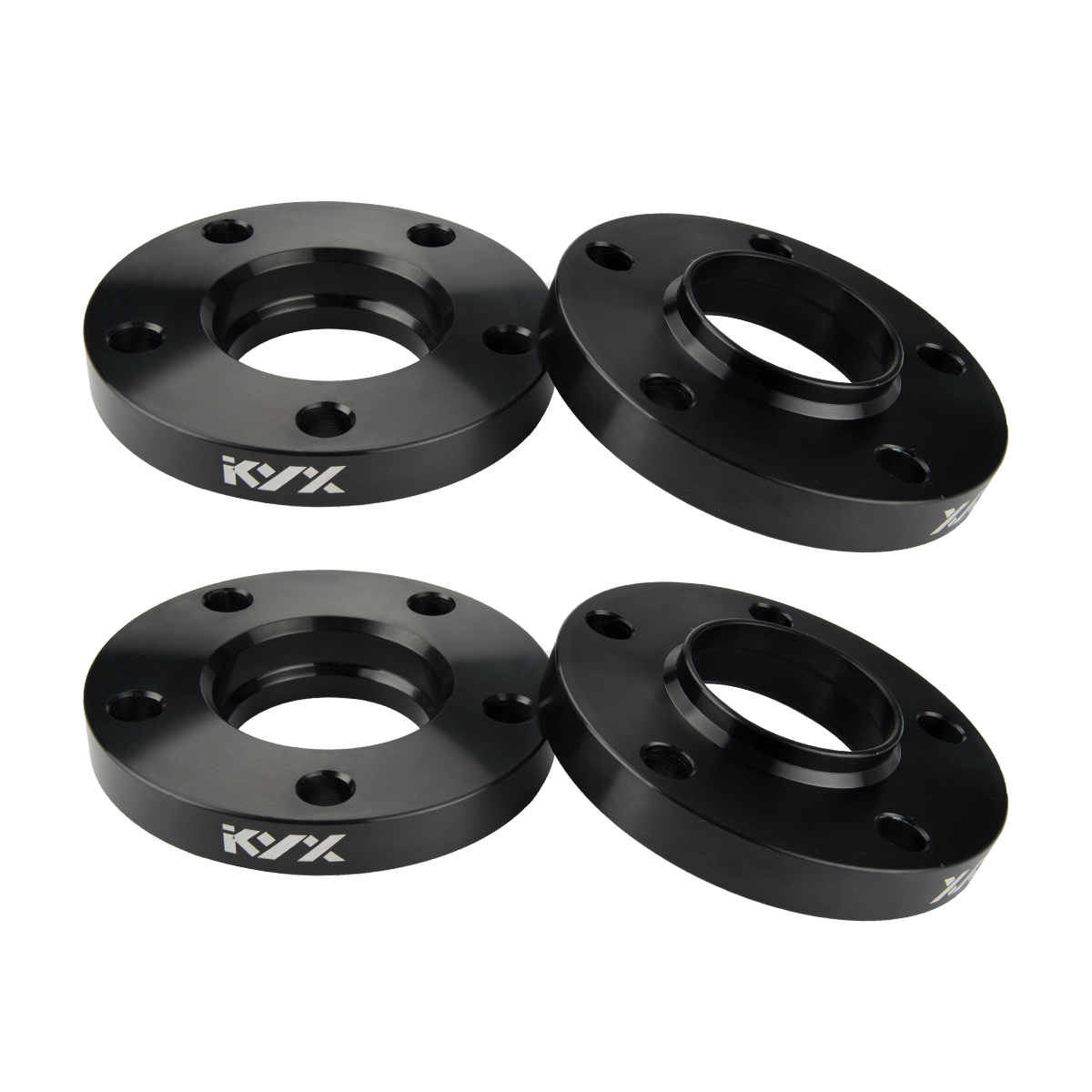 Suncent® 5x120mm Wheel Spacers Hub Centric 15mm+20mm 72.56mm M12x1.5 4Pcs 8