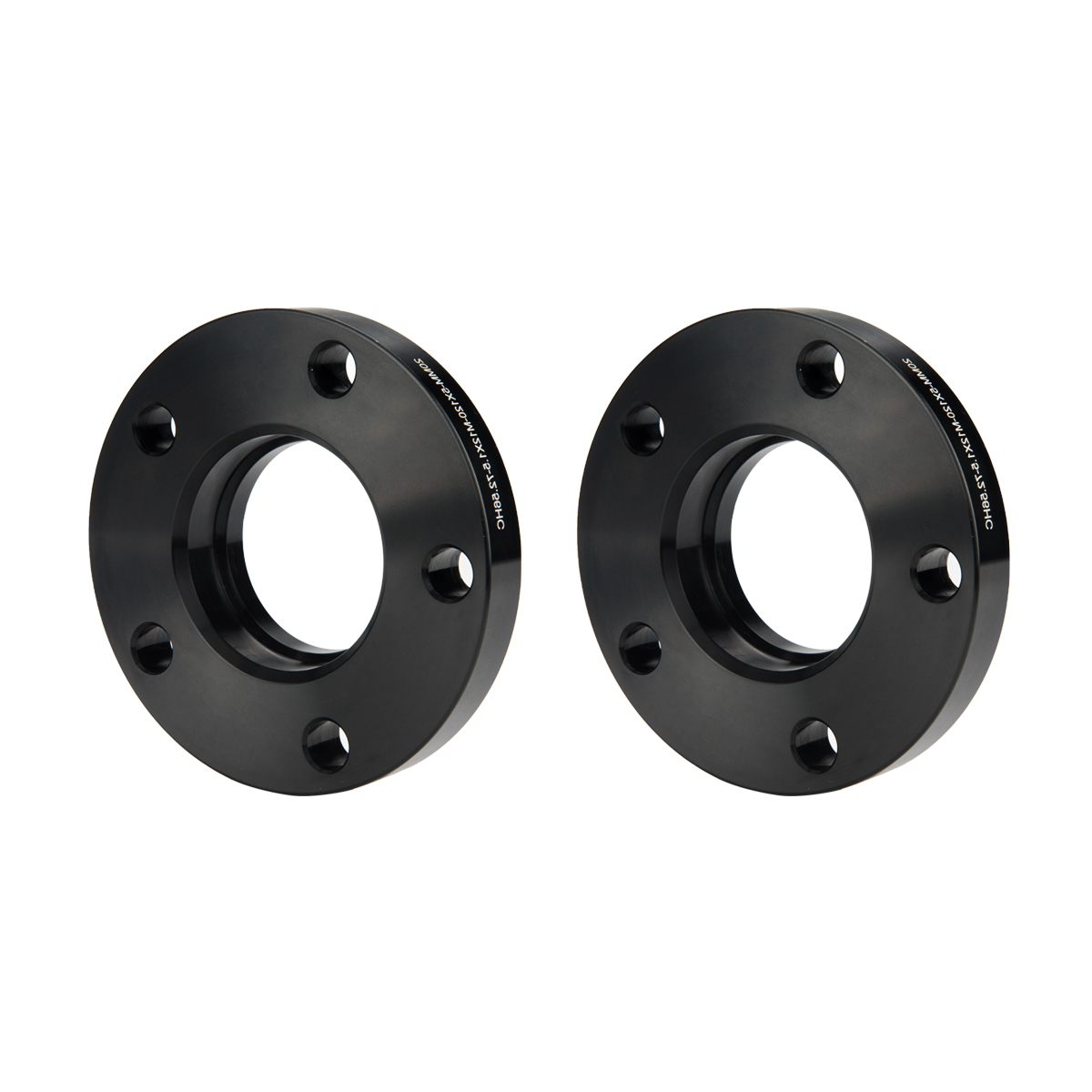 Suncent® 5x120mm Wheel Spacers Hub Centric 15mm+20mm 72.56mm M12x1.5 4Pcs 7