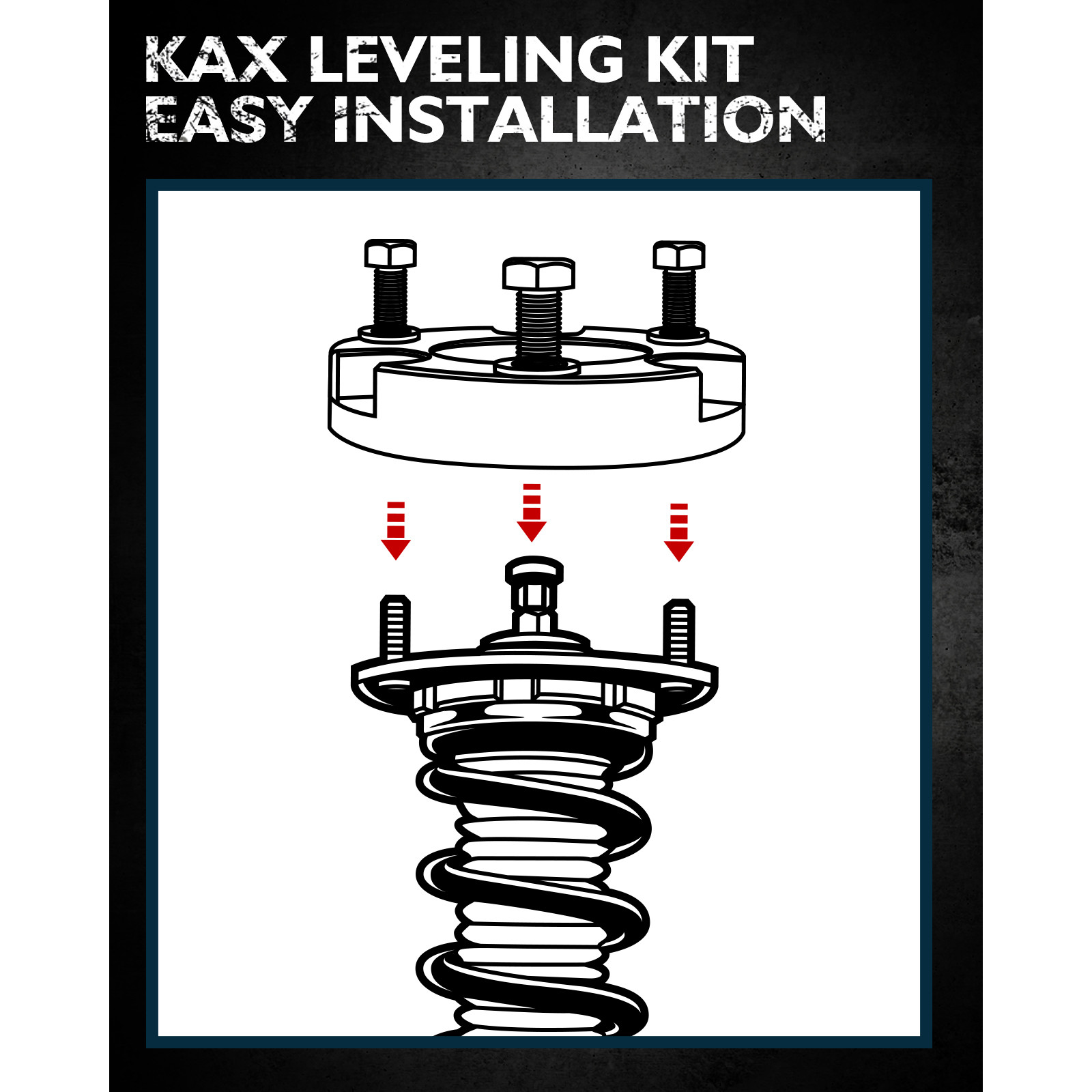 Suncent® 2007-2020 Toyota Tundra 2WD 4WD 3" Front and 2" Rear Leveling Lift Kit 5