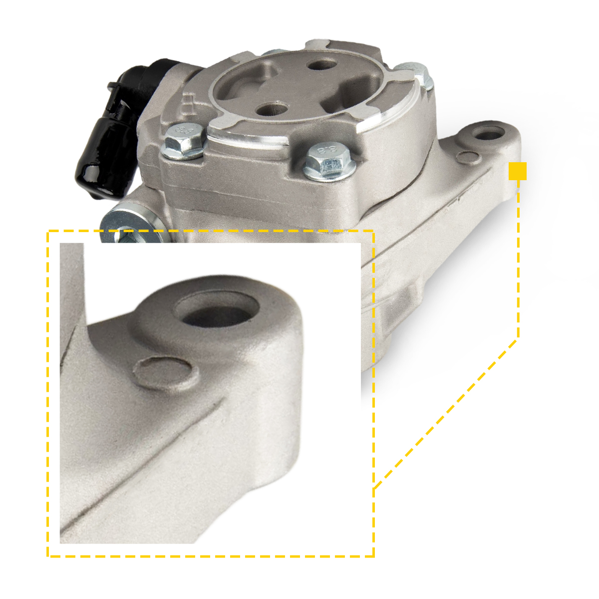 KAX® 2006-2011 Honda Civic 1.8L Power Steering Pump 5