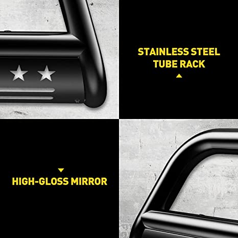 Suncent® 2007-2018 Chevrolet Silverado 1500 Crew Cab Bull Bar With Skid Plate 1