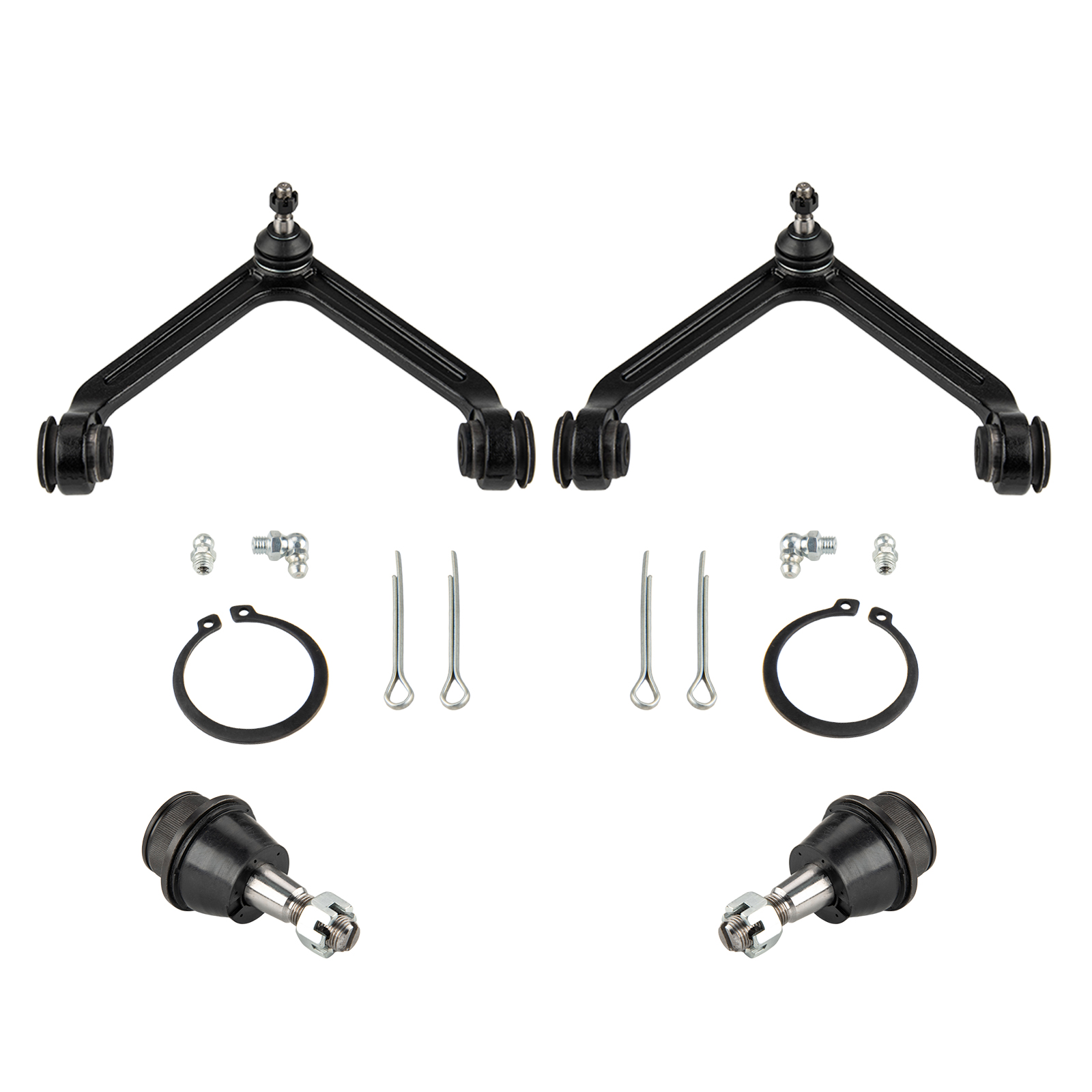 KAX® 2002-2005 Dodge Ram 1500 Front Upper Control Arm Lower ball Joints Kit 4pcs 1