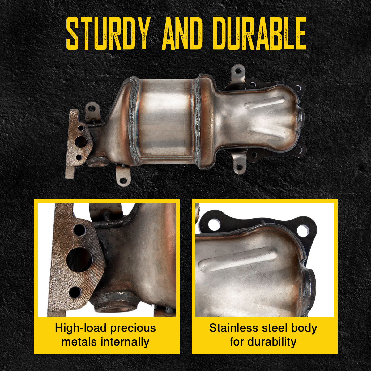 Suncent® 2008-2012 Honda Accord 3.5L(More Available) Catalytic Converter 2pcs (EPA Compliant) 2