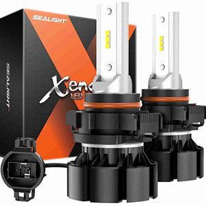 best led fog lights bulbs - sealight xf1 5202 bulbs