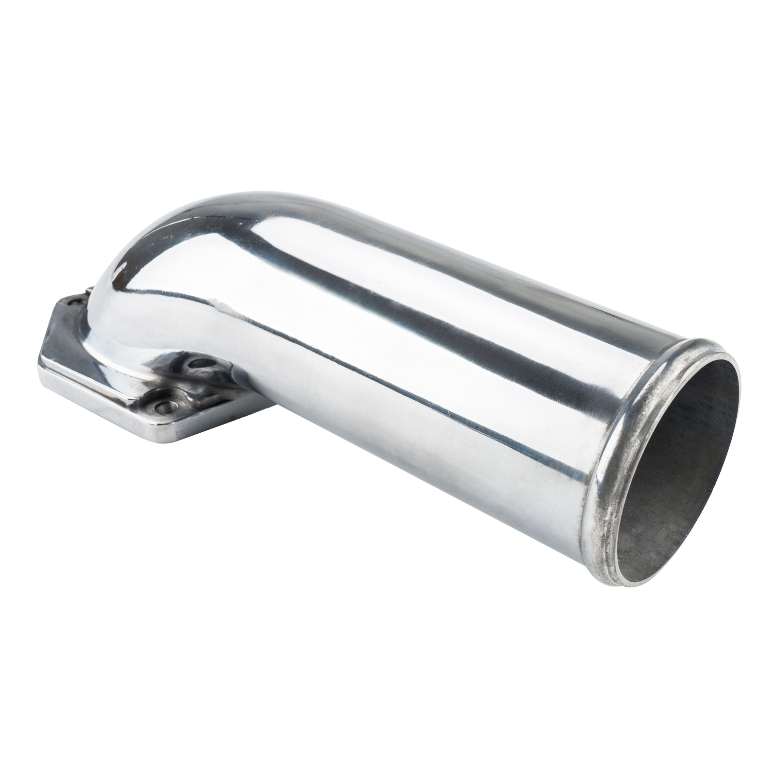 2008-2010 Ford 6.4L Powerstroke EGR Valve & Cooler Delete Kit with Intake Elbow (Silver) for F250 F350 F450 F550 4