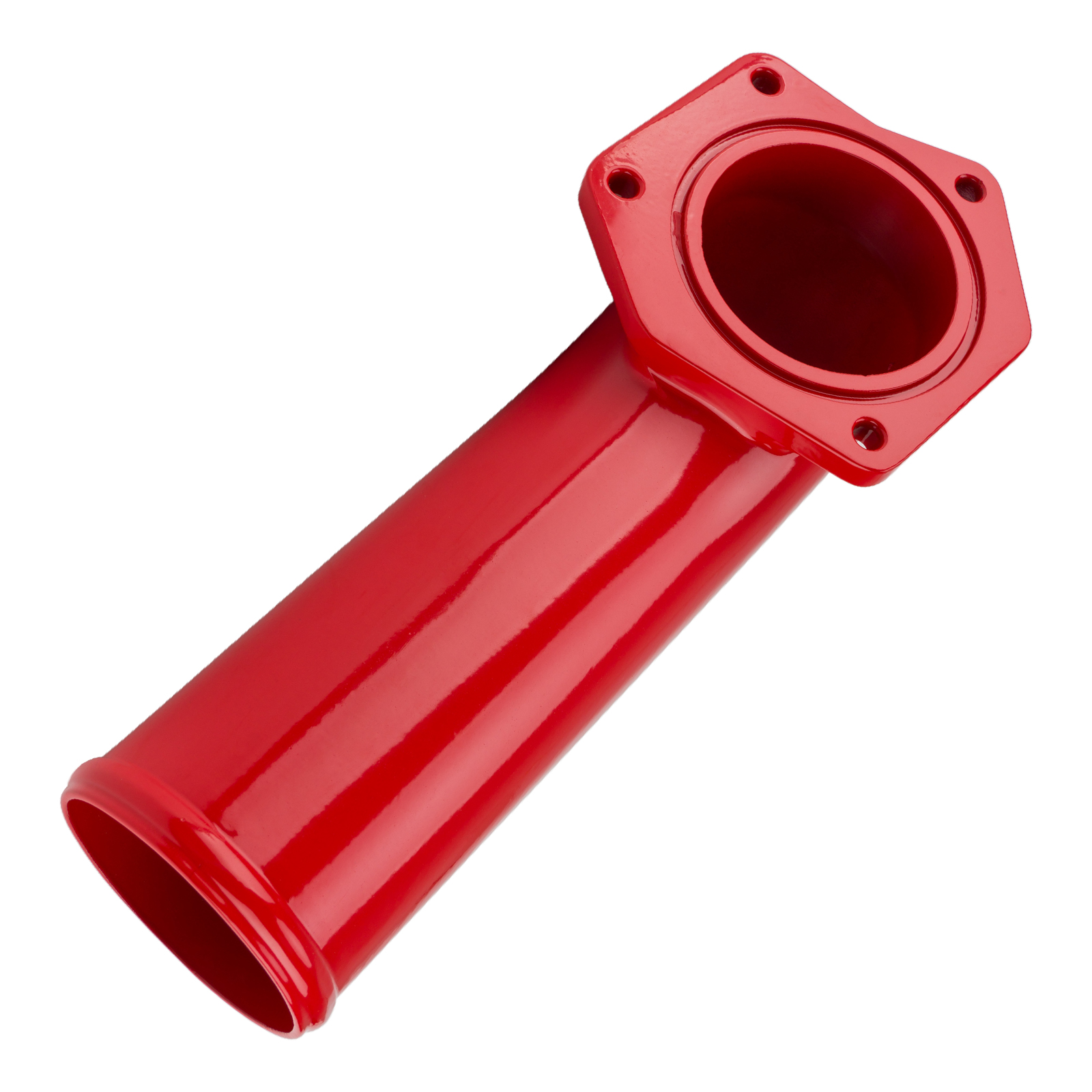 2008-2010 Ford 6.4L Powerstroke EGR Valve & Cooler Delete Kit with Intake Elbow (Red) for F250 F350 F450 F550 2