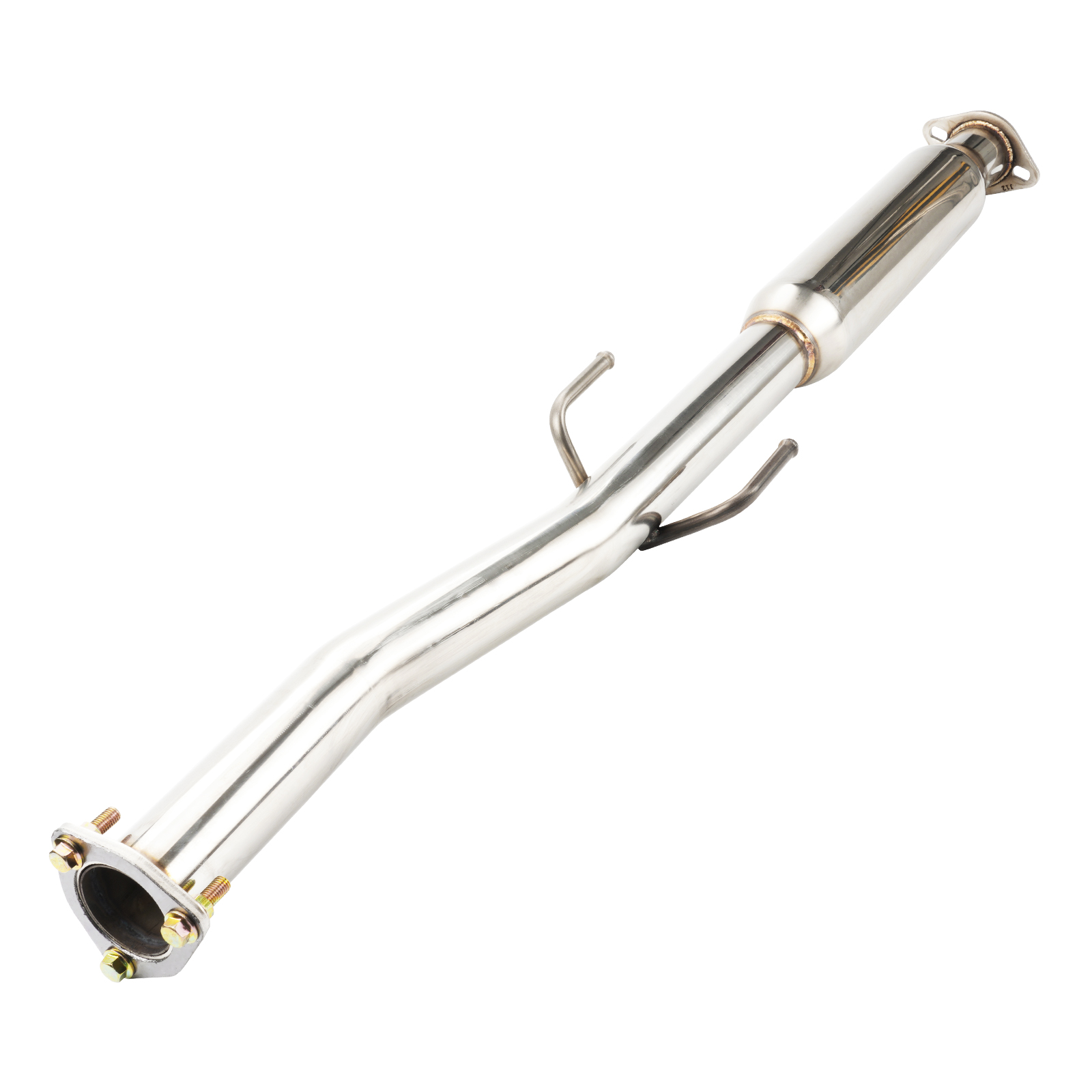 Suncent® Cat-Back Exhaust System for 1994-2001 Integra Sedan GS/RS/LS with Muffler & 4" Rolled Tip 3