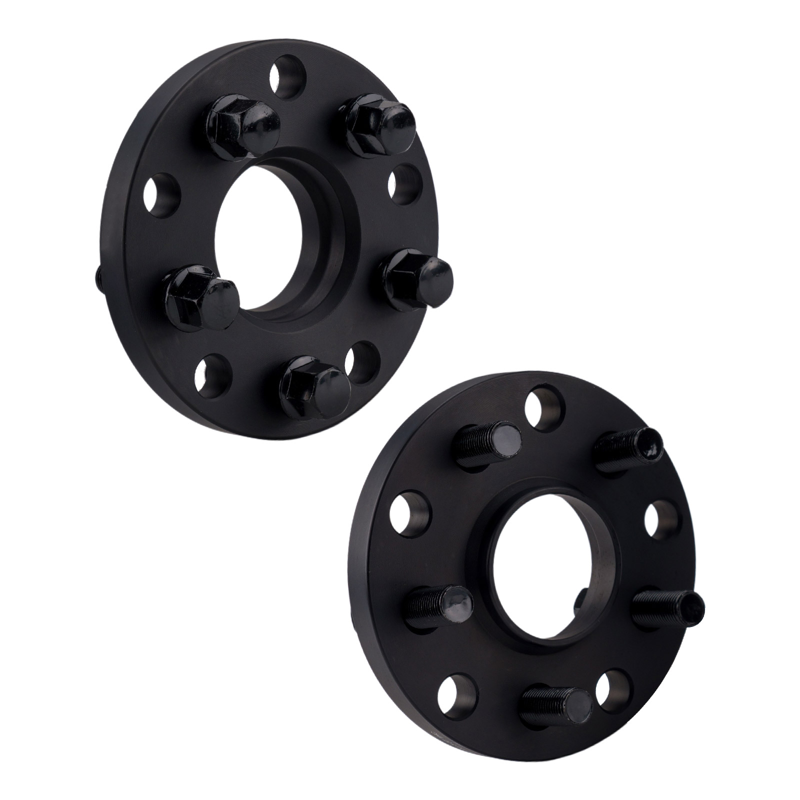 KAX® 5x100mm or 5x112mm Wheel Spacers Hub Centric 15mm 57.1mm M14X1.5 2Pcs 0