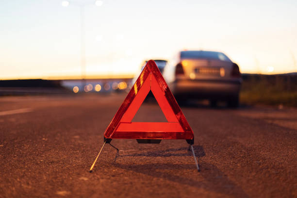 lights on a car - hazard warning lights