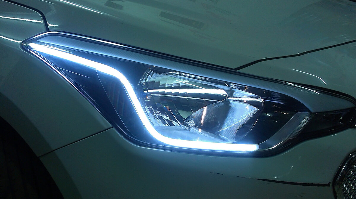 Custom DRL Headlights