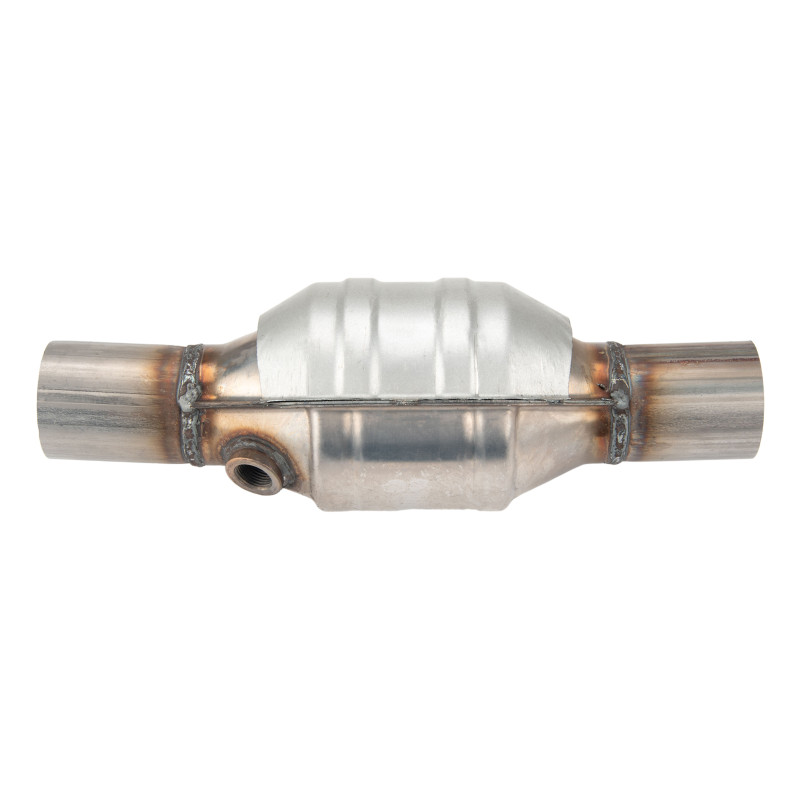 Suncent® 2.25" Universal EPA High Flow Performance With O2 Port Catalytic Converter 1Pc (EPA Compliant) 5