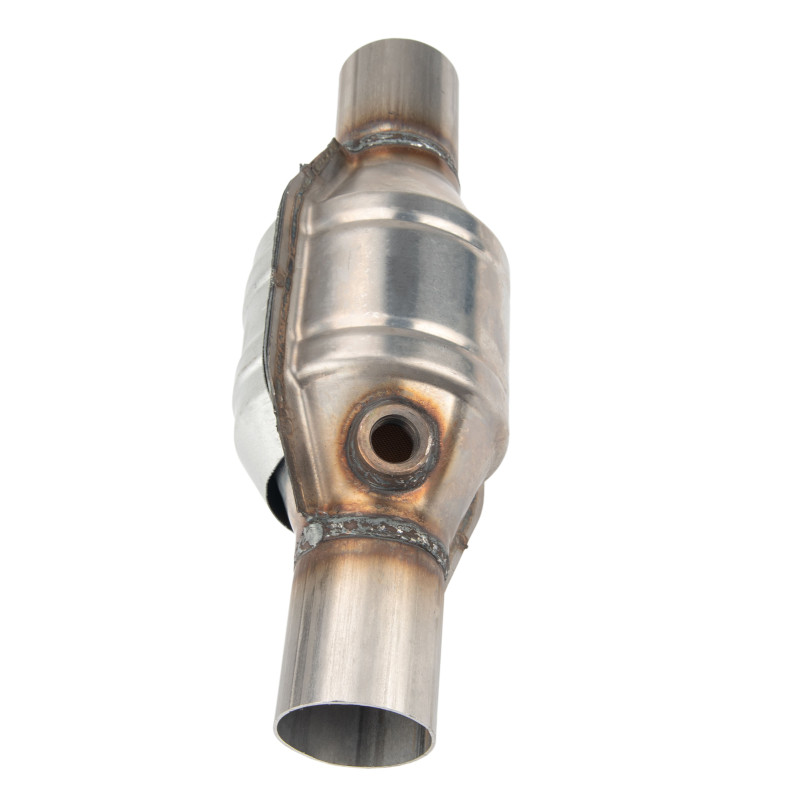 Suncent® 2.25" Universal EPA High Flow Performance With O2 Port Catalytic Converter 1Pc (EPA Compliant) 6
