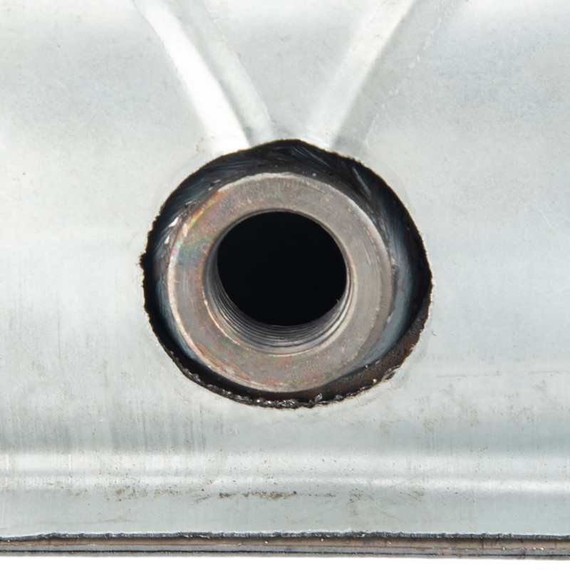 KAX® 2.5" Universal Catalytic Converter 1Pc w/O2 Port EPA Complaint (EPA Compliant) 7