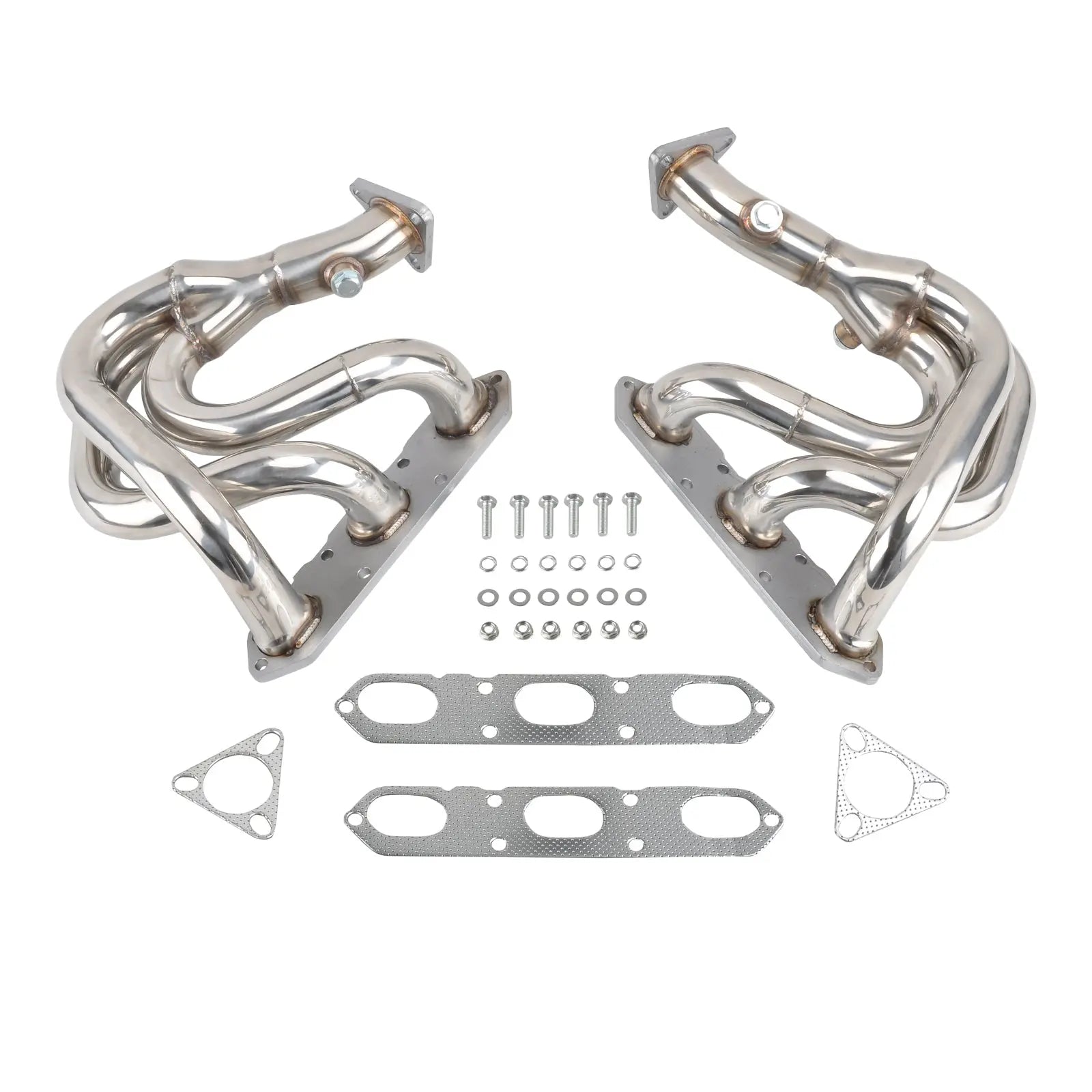 1997 Porsche Boxster 986 M96 H6 T-304 Stainless Steel 1 5/8'' Long Tube Header With Downpipe Exhaust 0