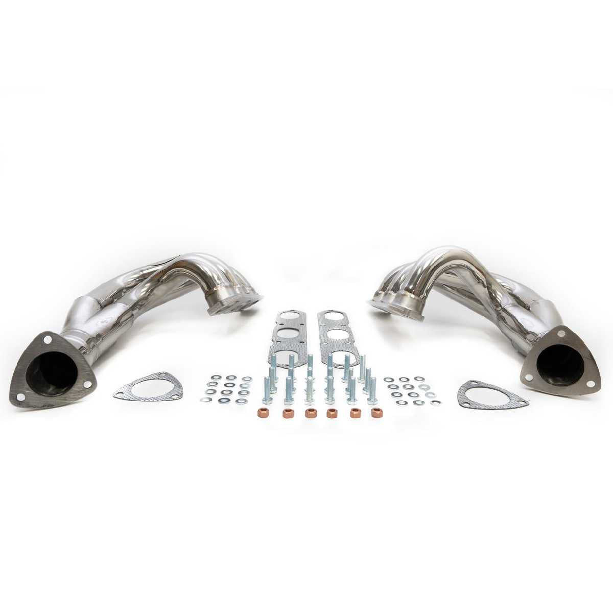 1997 Porsche Boxster 986 M96 H6 T-304 Stainless Steel 1 5/8'' Long Tube Header With Downpipe Exhaust 3