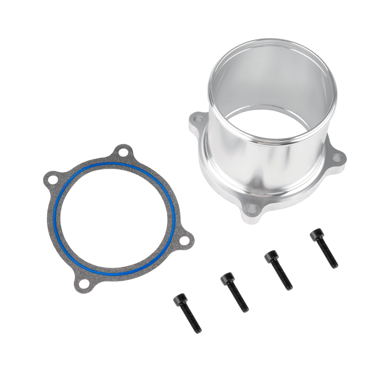 2007-2025 6.7L Cummins EGR Throttle Valve Delete (Silver) for Dodge Ram 2500 3500 4500 5500 Diesel-Suncent 0