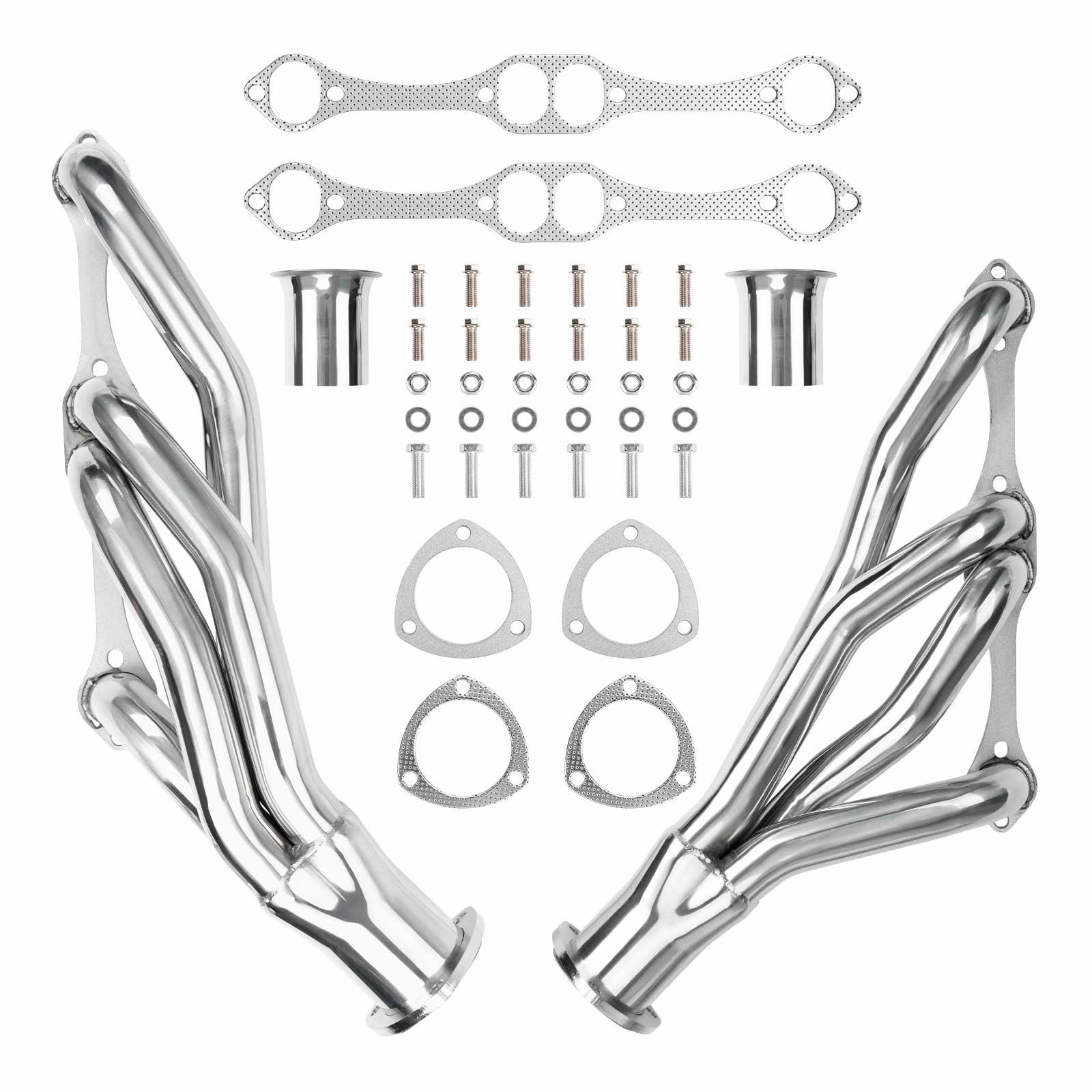 Exhaust Header for 1979, 1980, 1981, 1982, 1983, 1984, 1985, 1986, 1987 Camaro Firebird Malibu Cutlass Small Block 4.3L, 4.4L, 4.9L, 5.0L, 5.7L V8