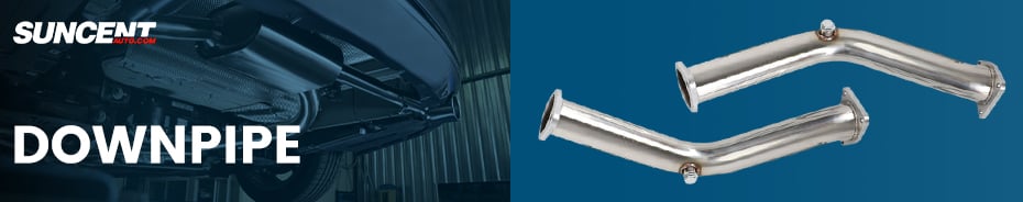 3'' Downpipe Exhaust for 2011, 2012, 2013, 2014, 2015, 2016 Chevrolet and GMC Silverado/Sierra 3500 HD LML 6.6L Duramax Diesel V8