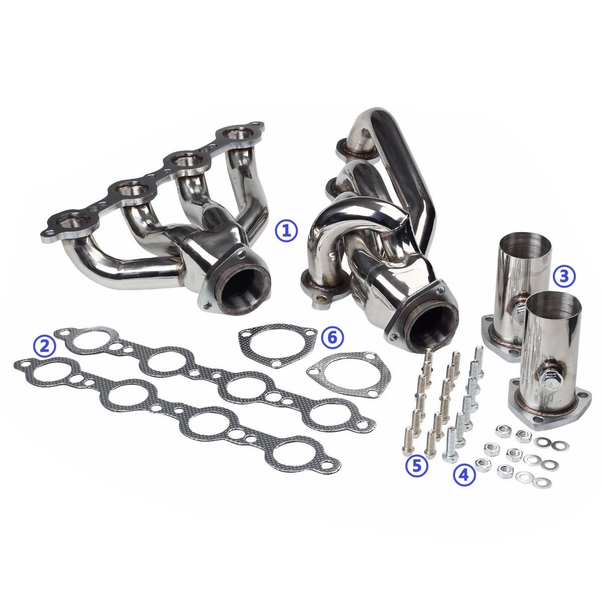 Exhaust Header for 1982-1994 Chevrolet Blazer, GMC Jimmy SBC V8