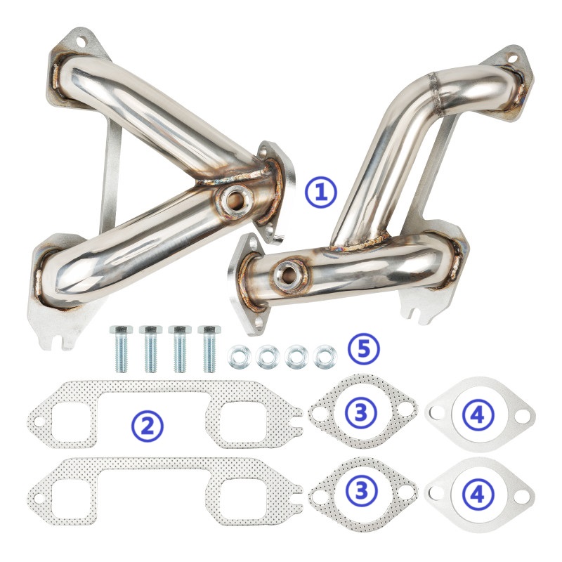 Exhaust Manifold Header for 1937-1962 Chevrolet 216, 235, 261 L6 Engine