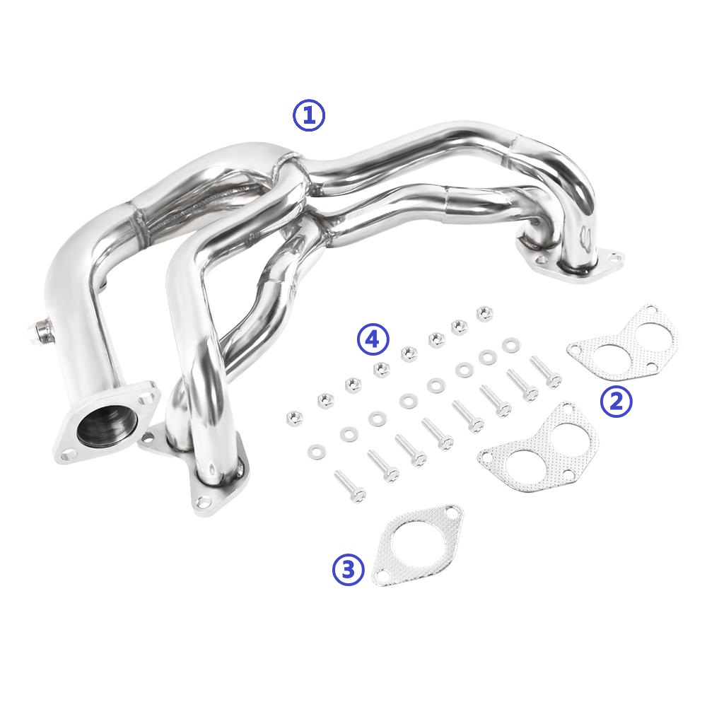 Long Tube Header for 2013 , 2014 , 2015 , 2016 , 2017 , 2018 , 2019 , 2020 Subaru BRZ(ZN6) Toyota GT86 Scion FR-S(ZC6) 2.0L FA20 H4