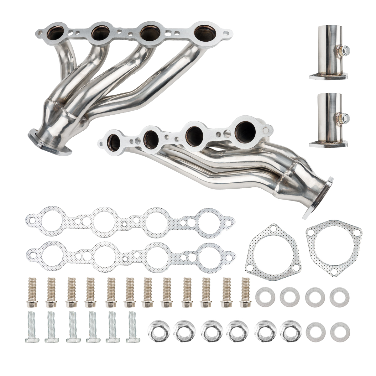 Exhaust Header for 1988-2005 Chevrolet S10 Blazer, GMC Jimmy Sonoma, Oldsmobile Bravade LS Series V8 Engine Swap