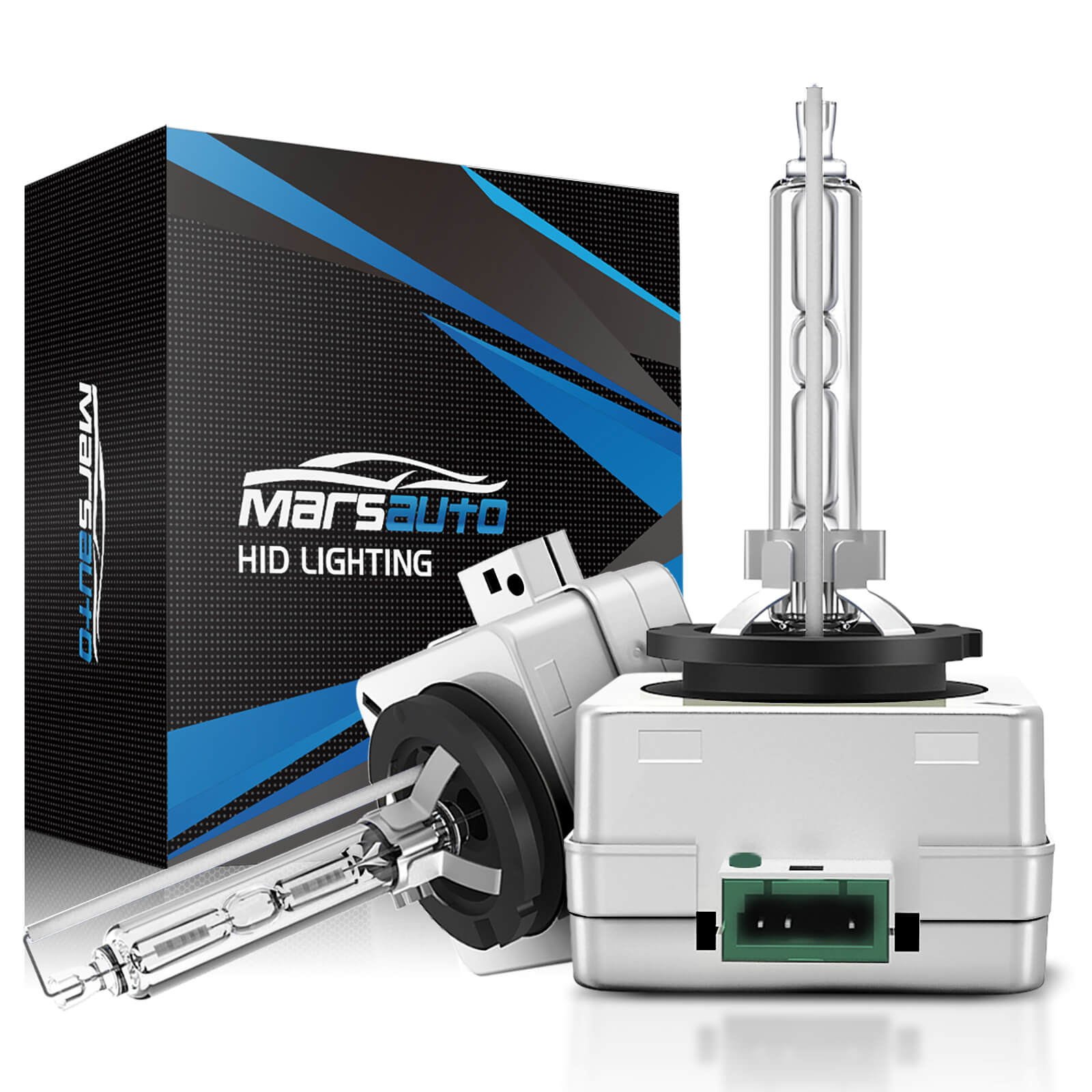 Marsauto® D3S/D3R 5000K Pure White 7600LM 70W Xenon HID Headlight Bulbs IP68 2Pcs
