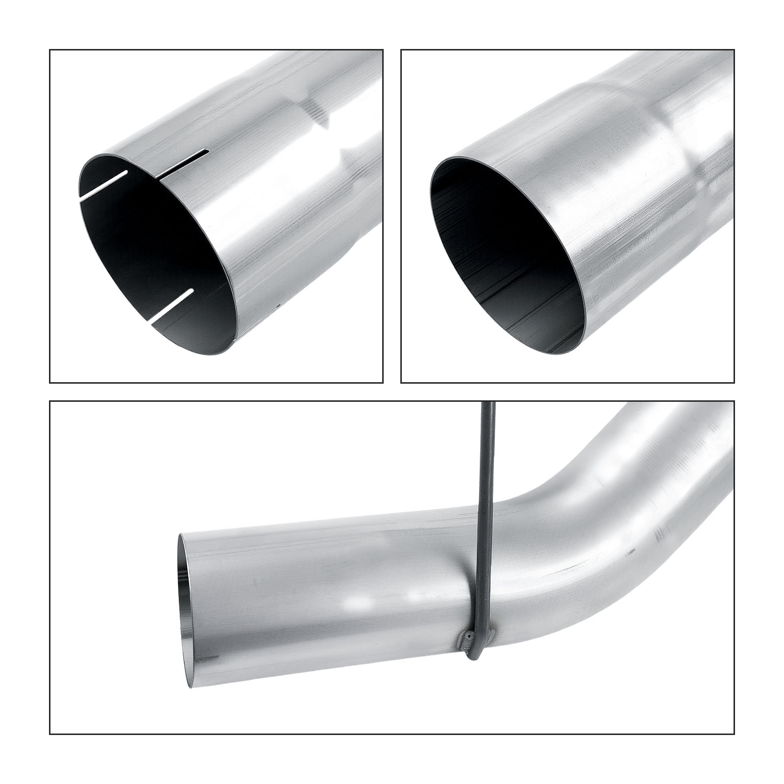 2011-2015 LML 6.6 Duramax 5" Downpipe-Back Exhaust for Chevy GMC 2500HD 3500HD 2