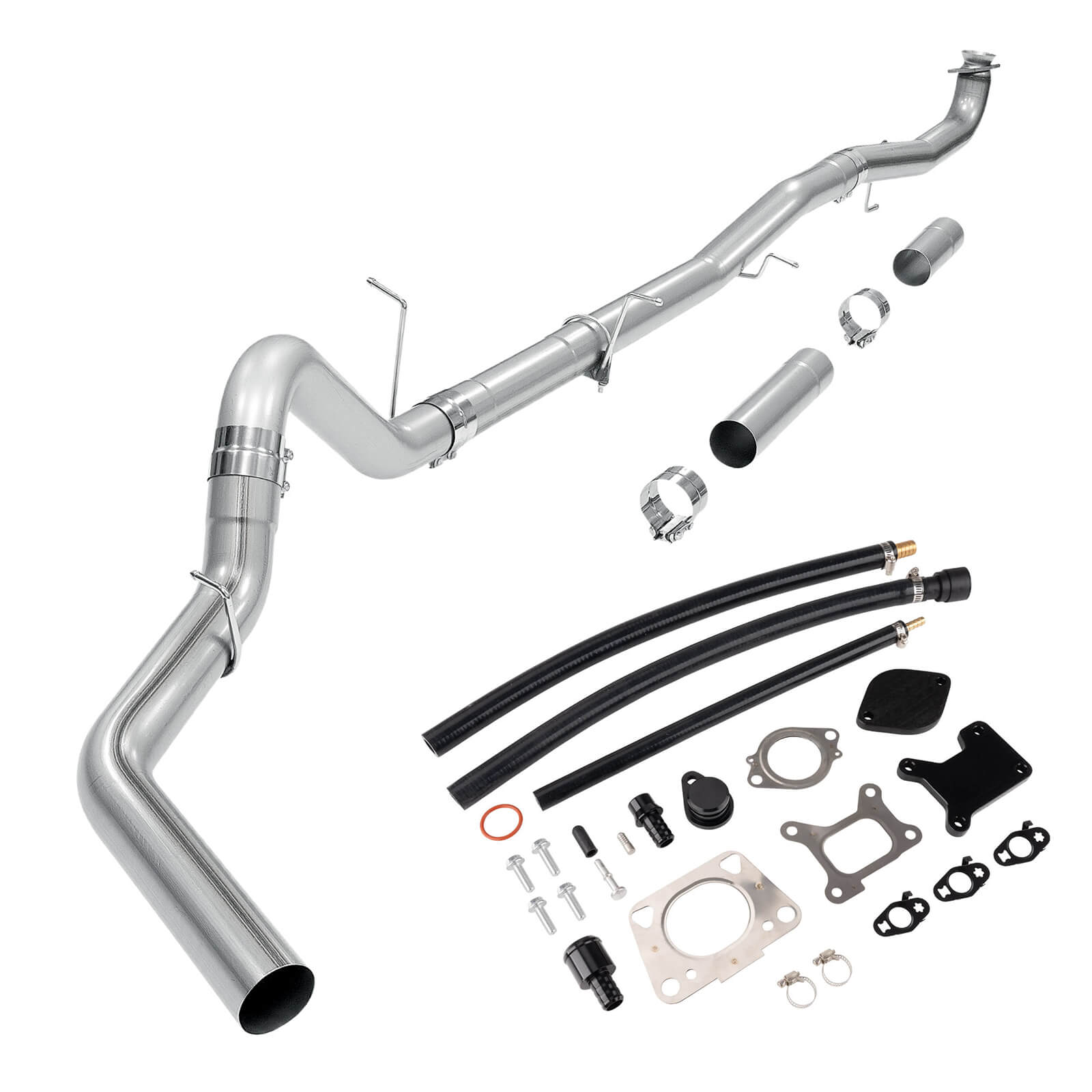 2020-2023 L5P Duramax 4" Dp-Back Exhaust DPF Delete and EGR Delete Kit for Chevy Silverado/GMC Sierra 2500/3500HD 0