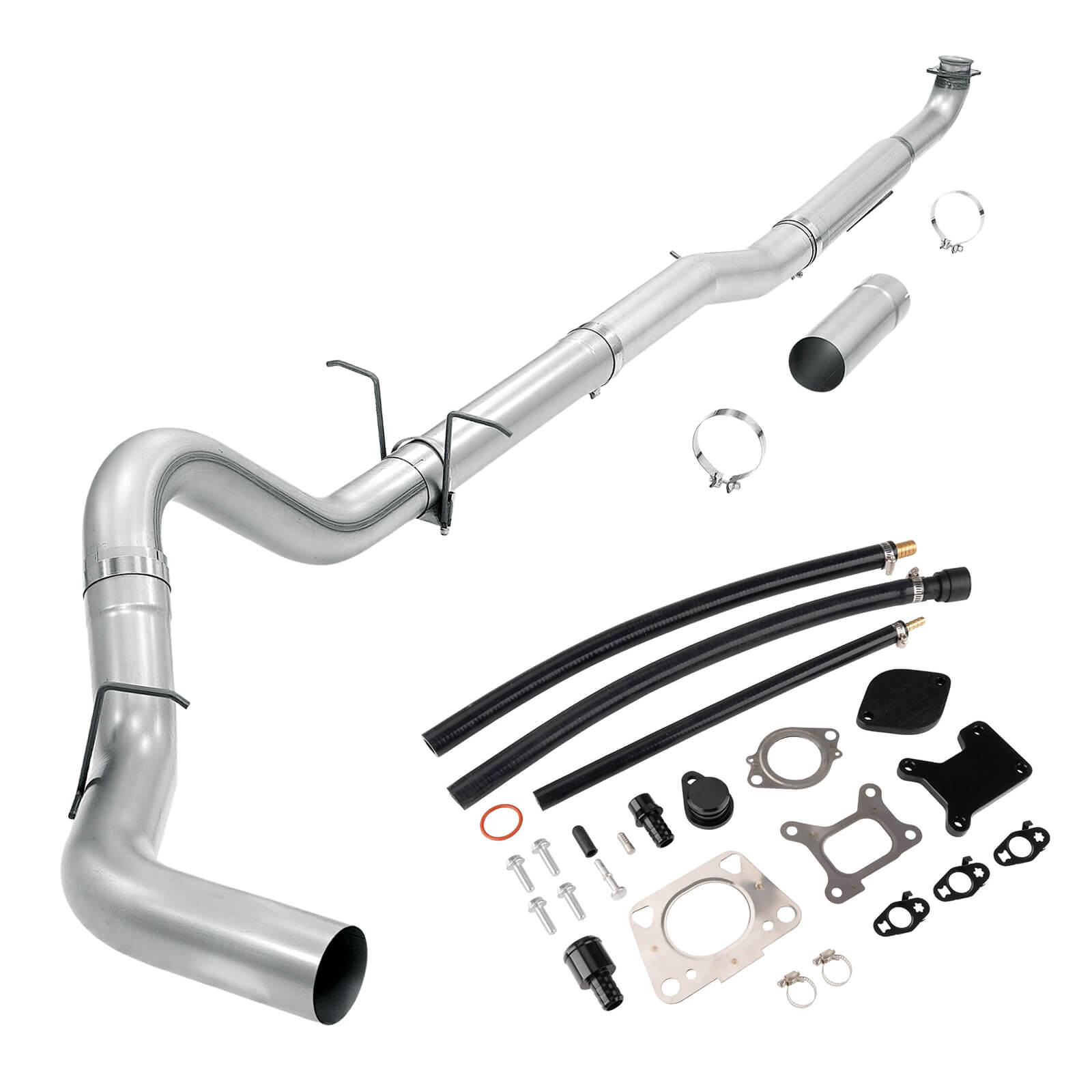 2020-2023 L5P Duramax 5" Dp-Back Exhaust DPF Delete and EGR Delete Kit for Chevy Silverado/GMC Sierra 2500/3500HD 0