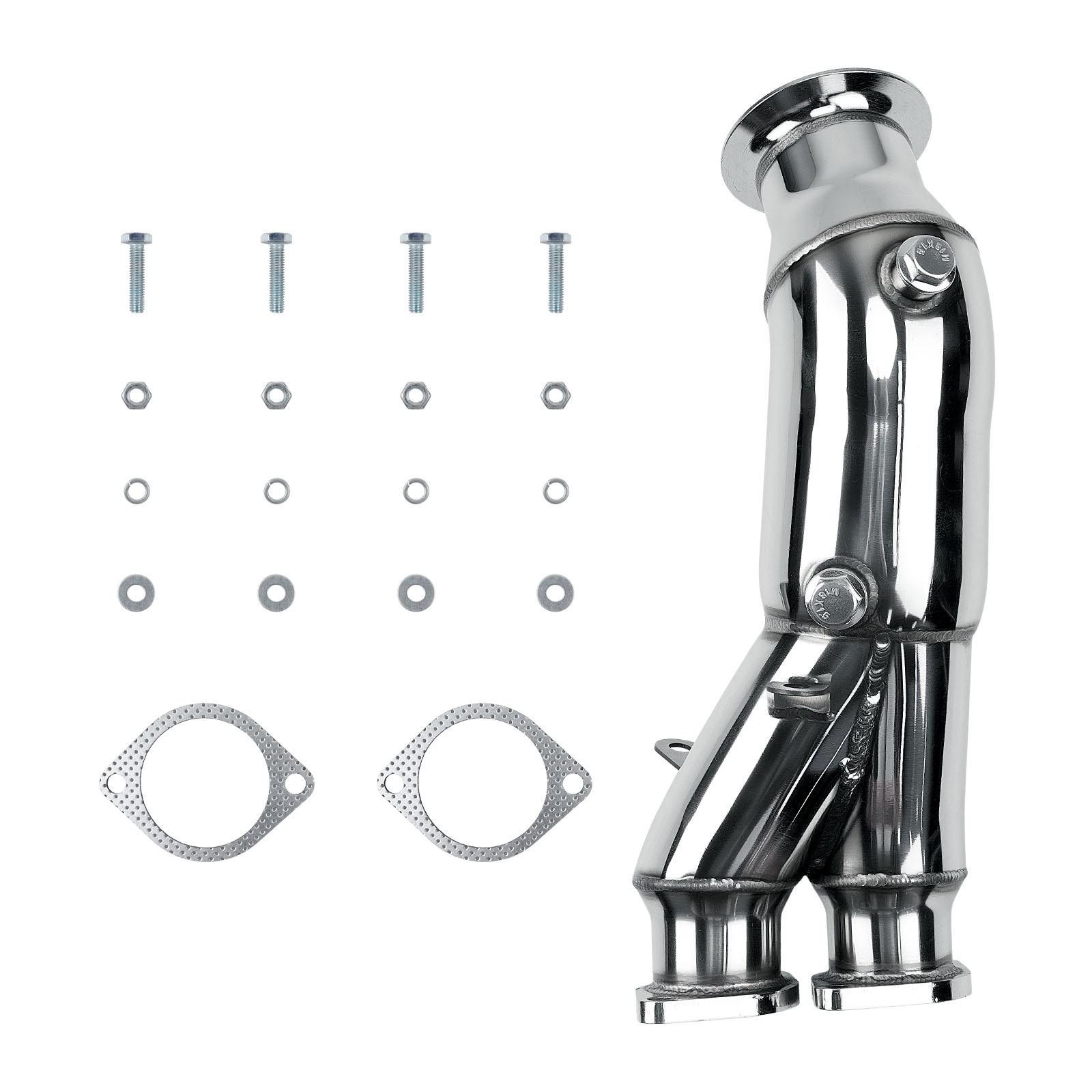 Downpipe Catless Exhaust For BMW E82 E88 135i 335i 335xi (2010-2013) & E84 X1 35i (2012-2015) N55 3.0T L6 0