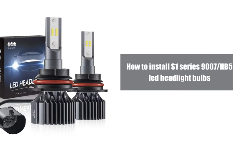 How to Install 9007 LED Headlight Bulbs: Step-by-Step Guide