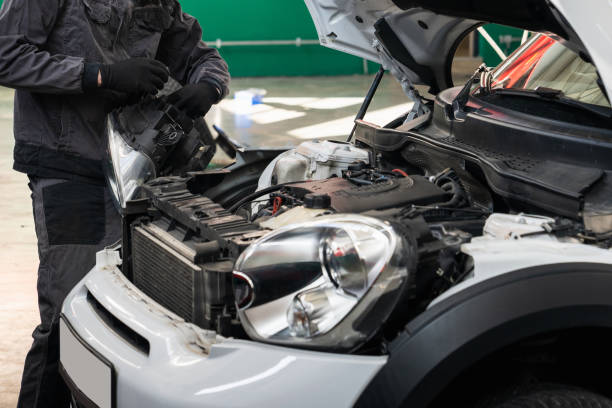 access the hid headlight