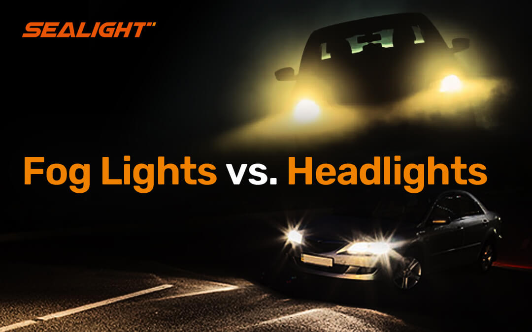 Fog Lights vs. Headlights: Learn the Difference & When to Use Each