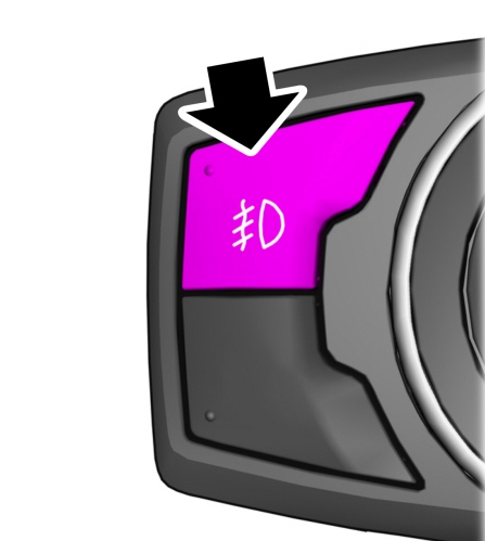 ford fog light button